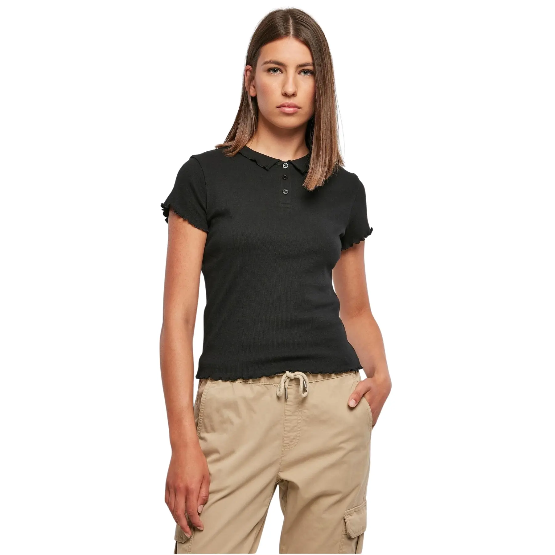 4065812429636 - Polo-Shirt Damen Rib