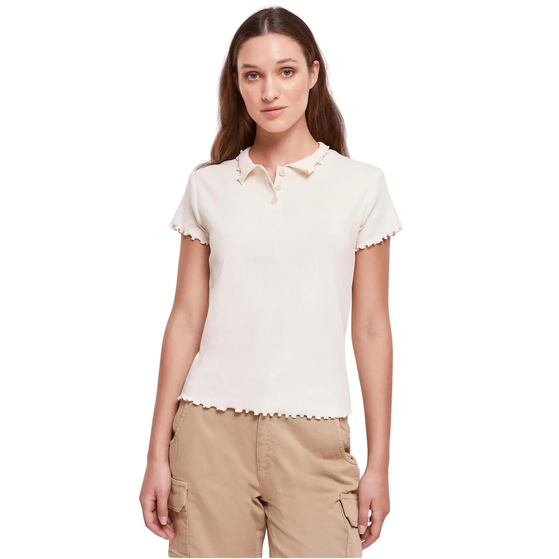 Women's Polo shirt Urban Classics Rib