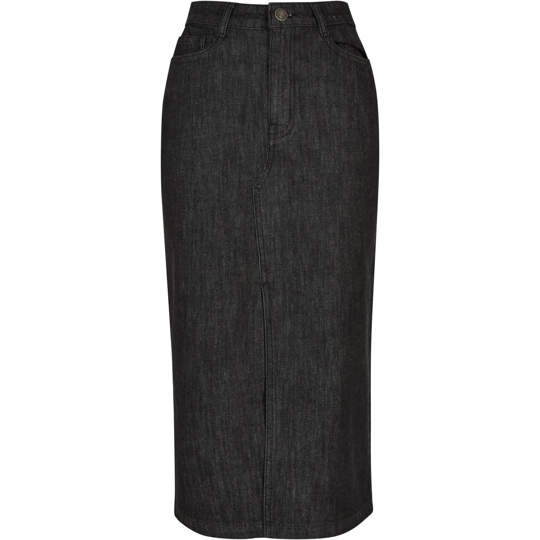 Mid-length denim skirt for women Urban Classics