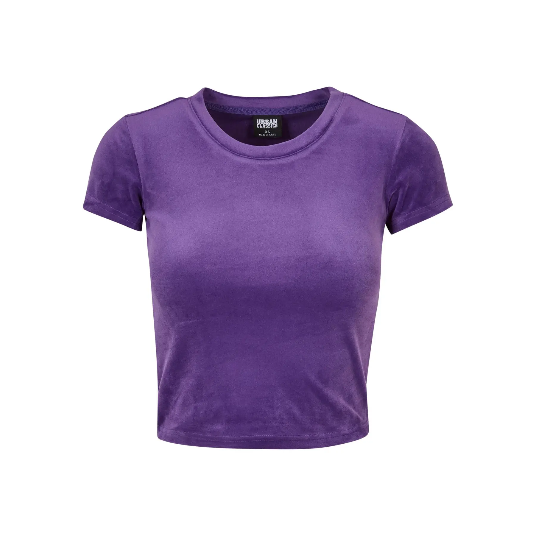 Velvet T-shirt for women Urban Classics
