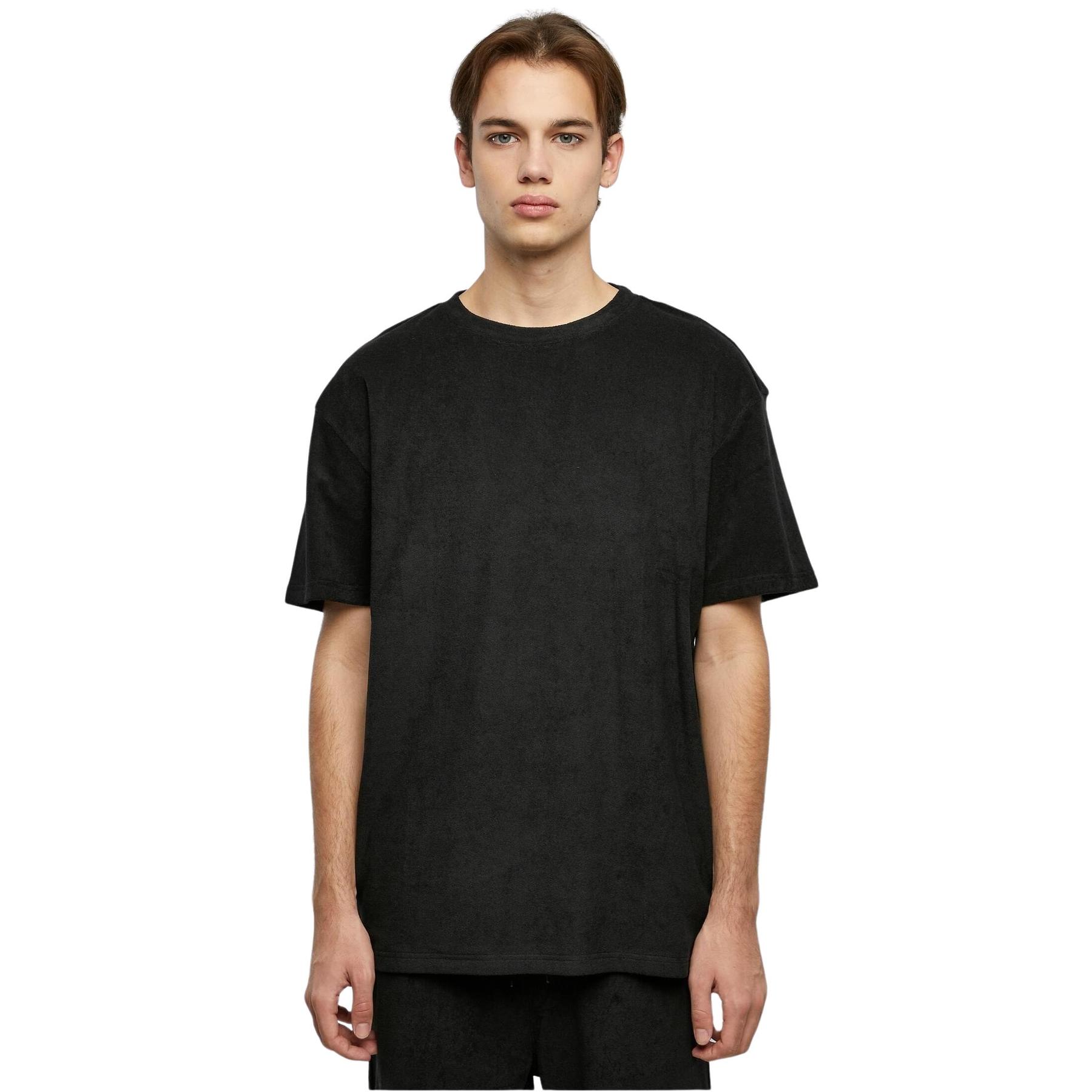 4065812501707 - Oversized Towel Tee Trikot schwarz
