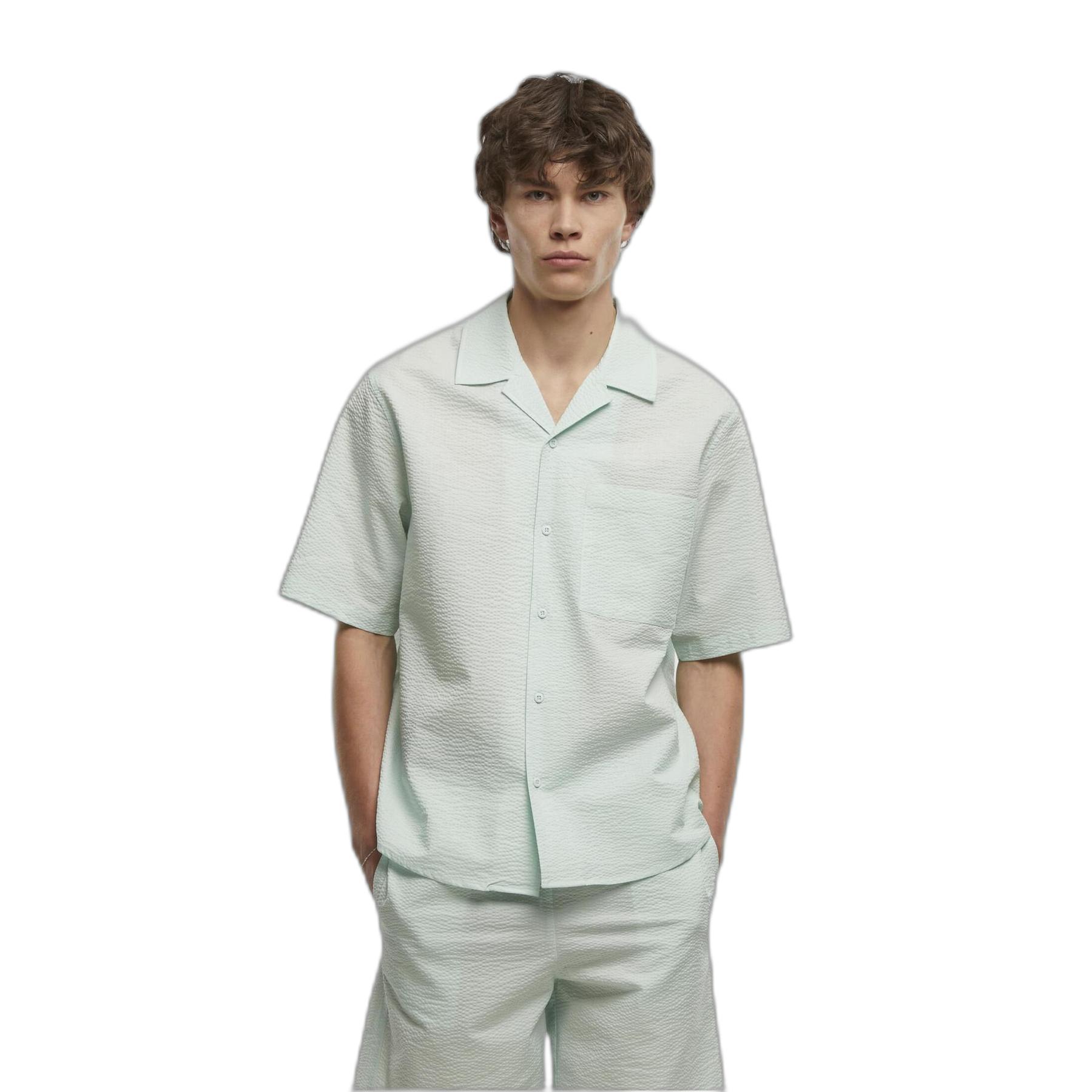 4065812820495 - Kurzarm-Hemd casual Seersucker