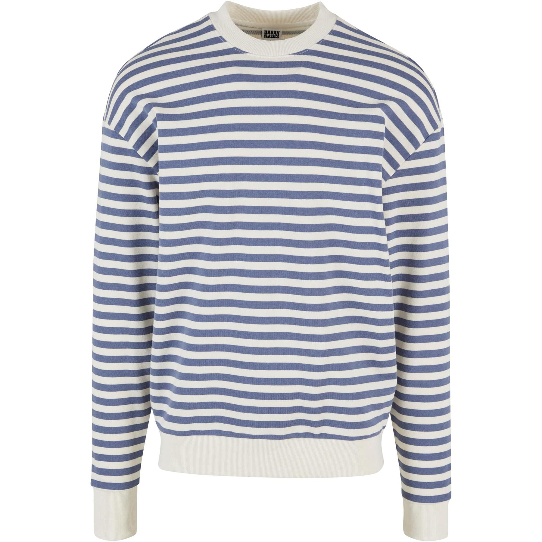 4065812610362 - Gestreiftes Sweatshirt mit Rundhalsausschnitt Urban Classics