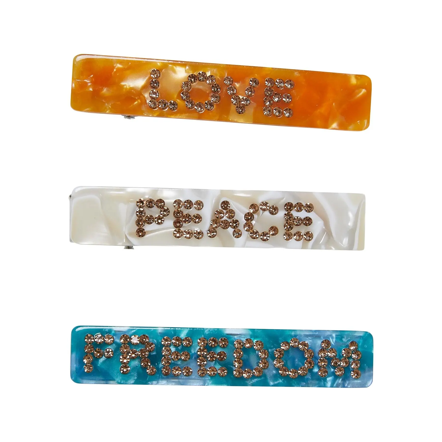 4065812435309 - Trendige Haarklammern für Frauen (x3)