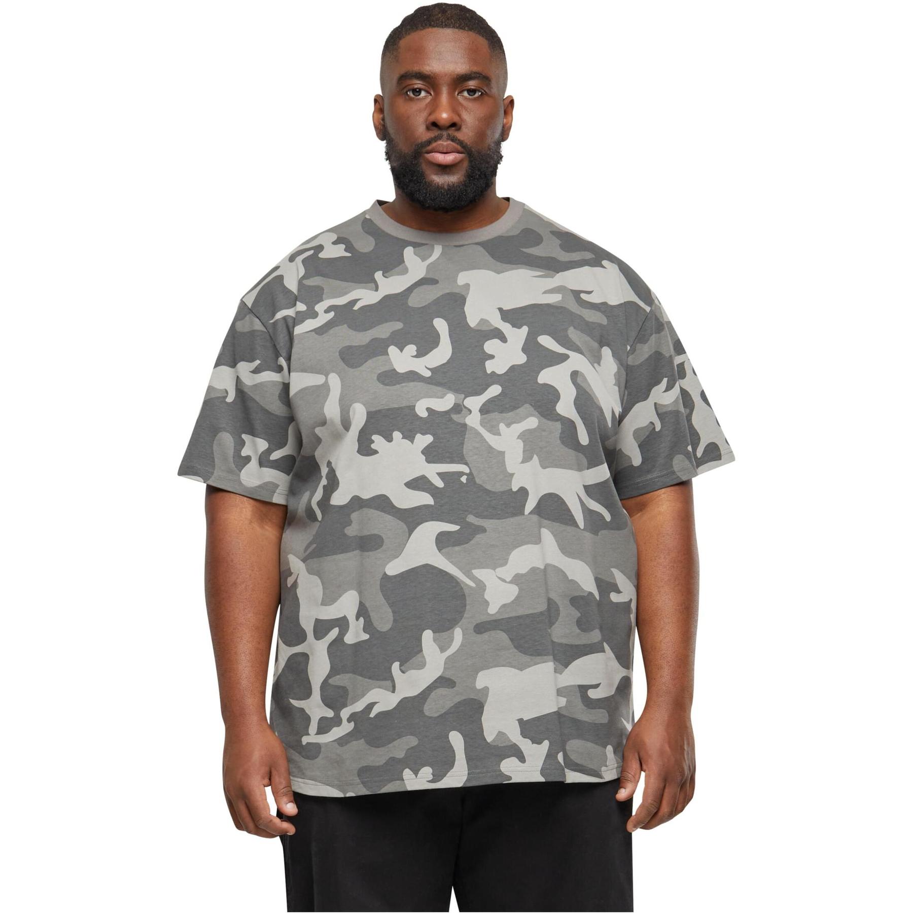 4065812658654 - Einfaches Oversize-T-Shirt in Camouflage-Optik Urban Classics