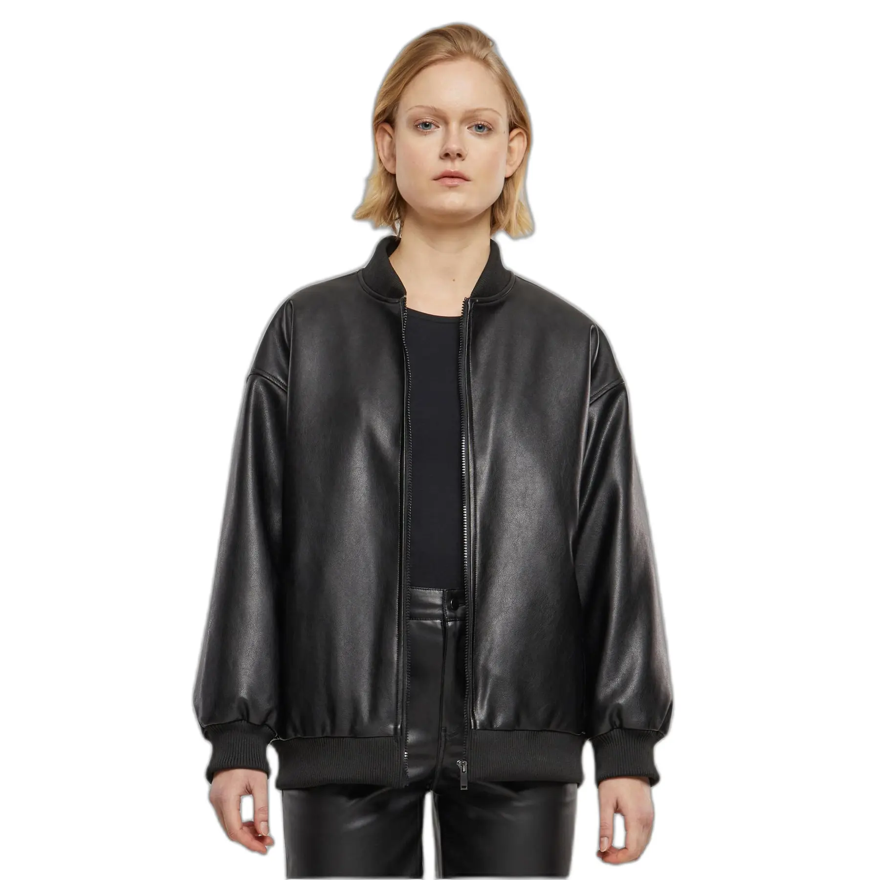 4065812664938 - Damen Kunstlederjacke Urban Classics