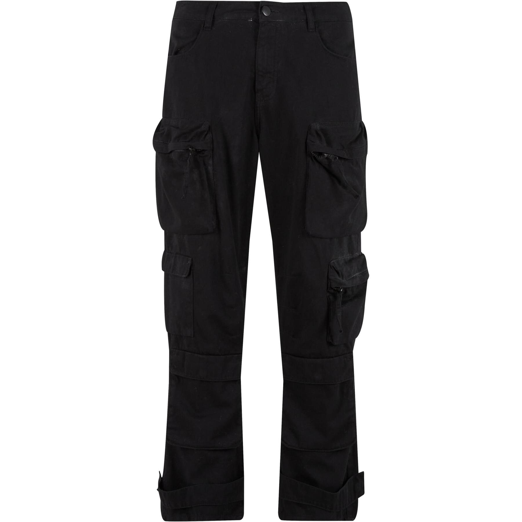 4065812713698 - Multi Pocket Cargo Pants Cargohose schwarz in 32