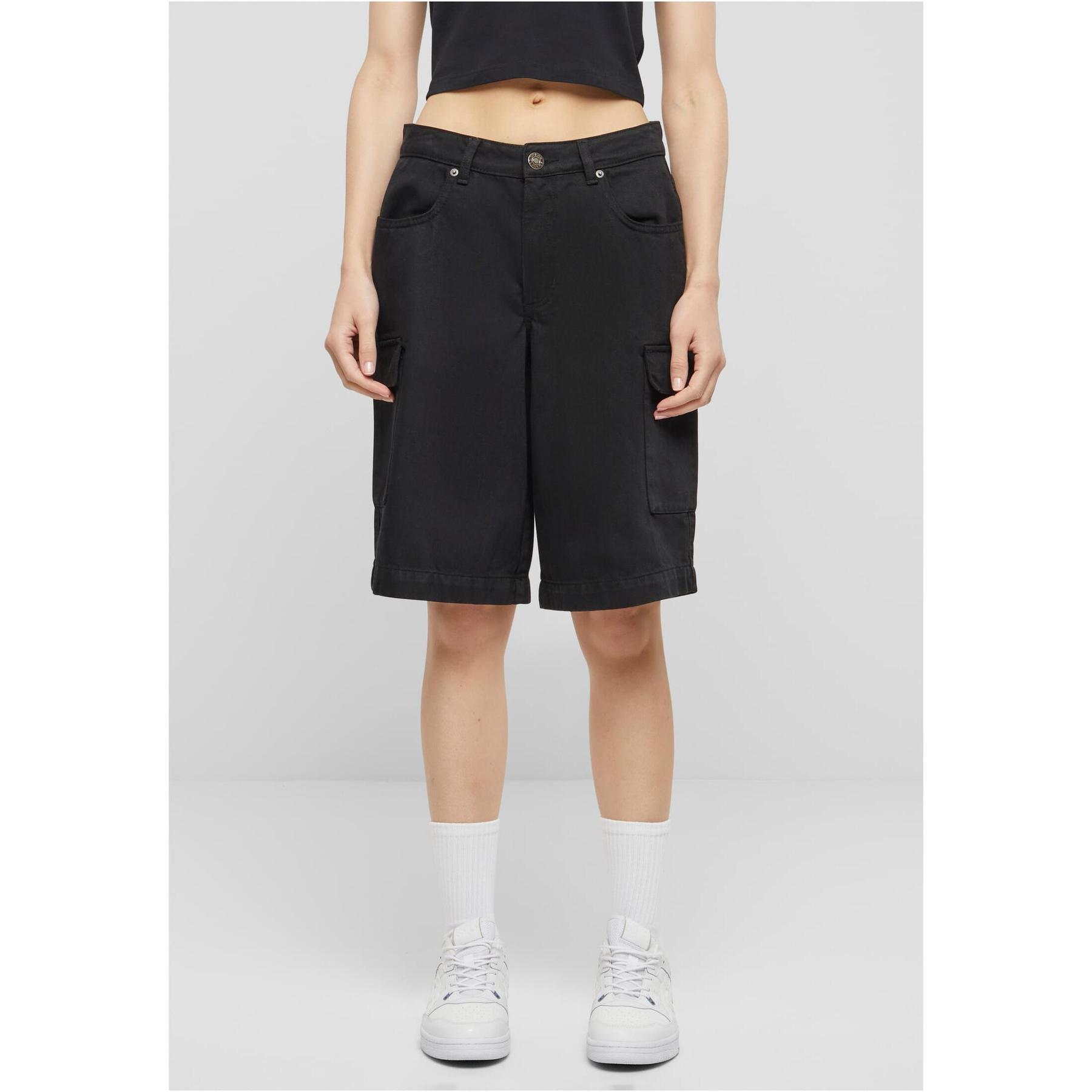 4065812646682 - Bermuda-Shorts aus Baumwolle Damen Urban Classics