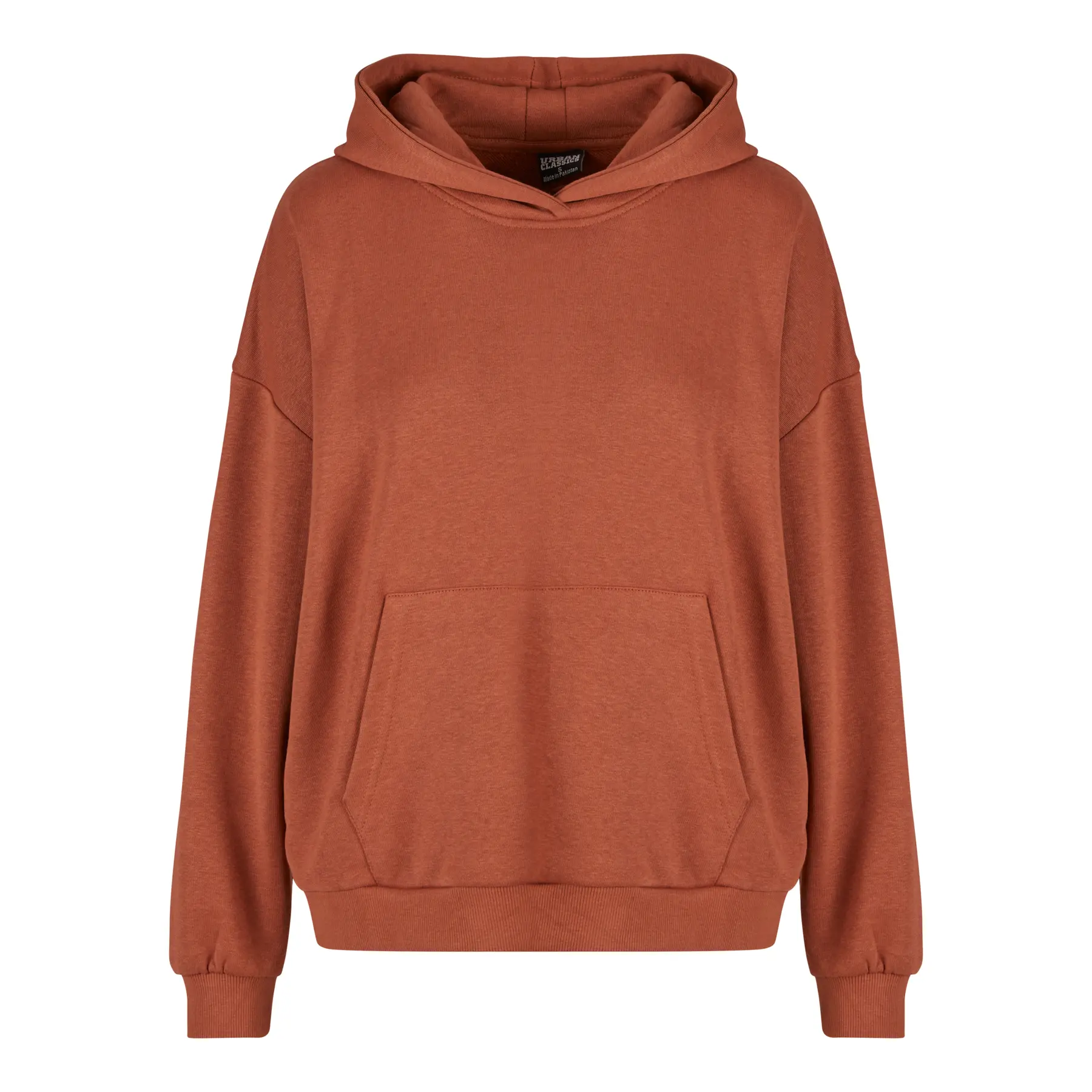 4065812671769 - Ladies Light Terry Oversized Hoody Kapuzenpullover rost in S