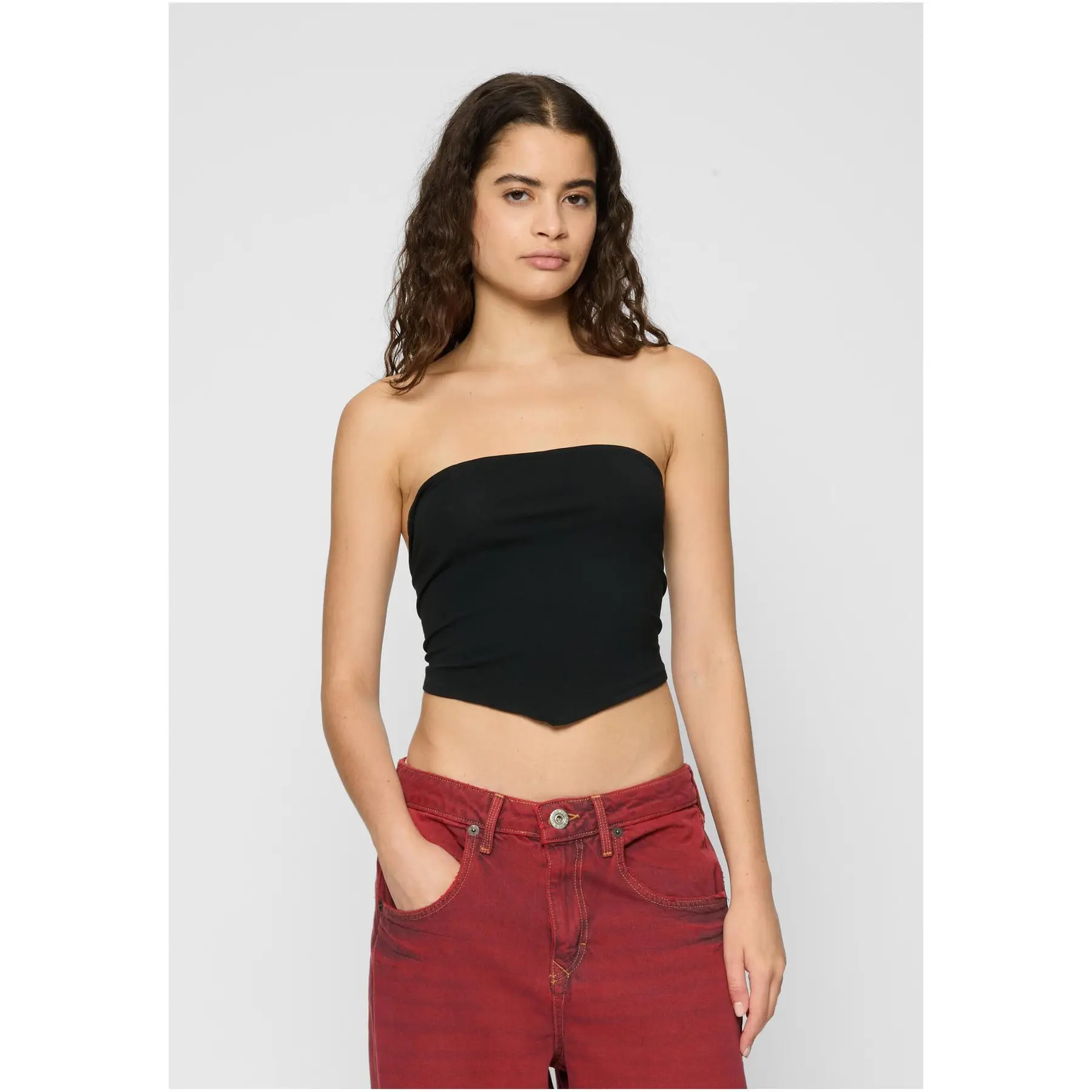 Women's bandeau top Urban Classics (x2)