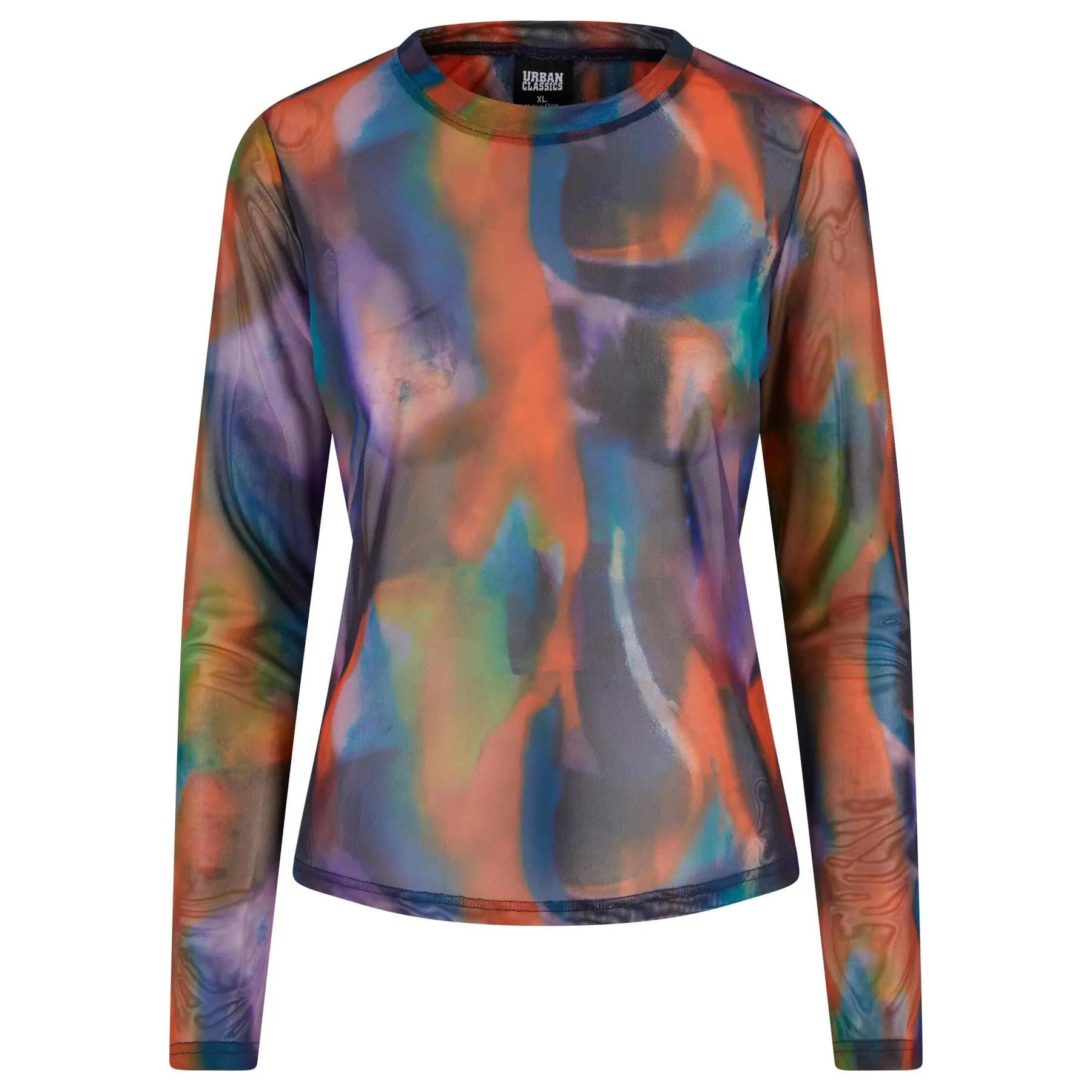 Langarmshirt Urban Classics AOP