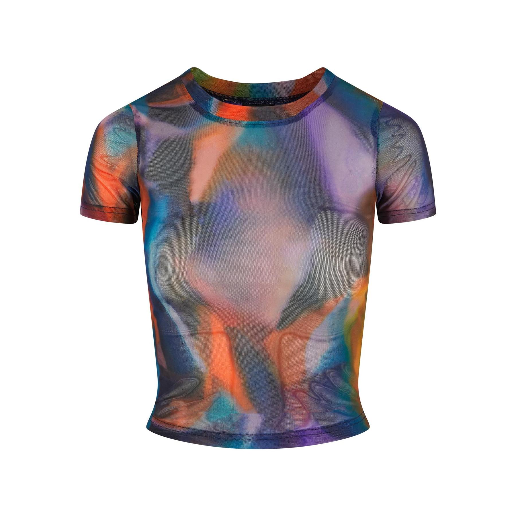 T-shirt  da donna in maglia  AOP