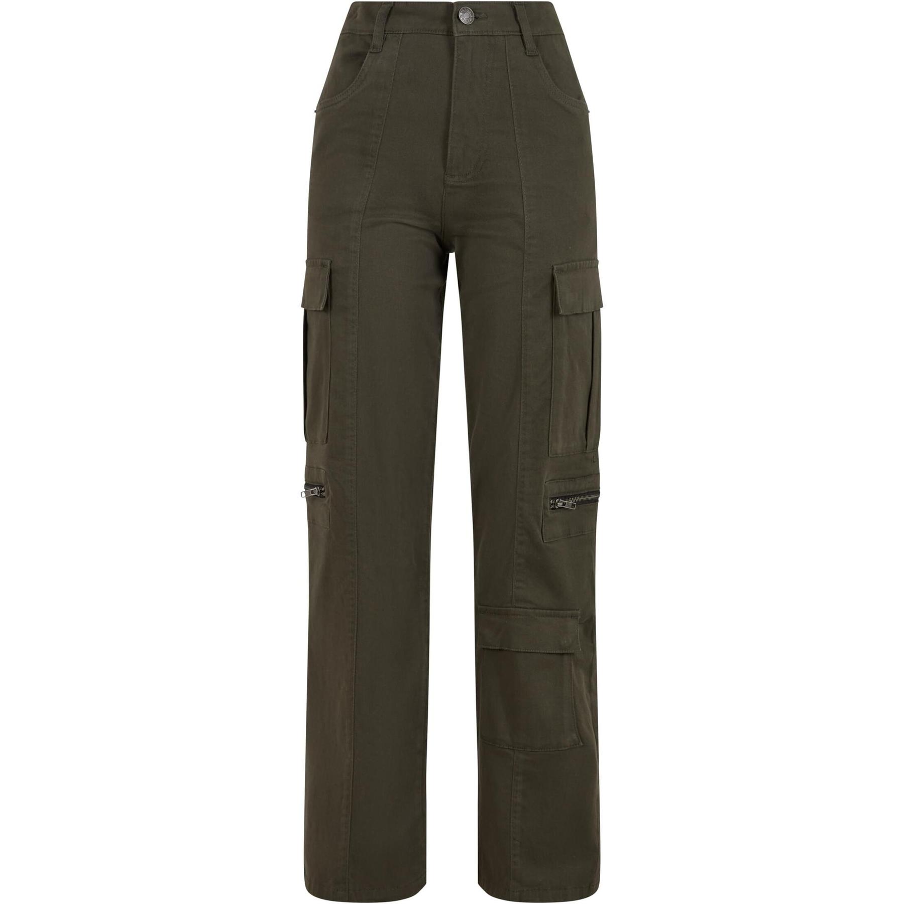 4065812669117 - Damen Stretch-Utility-Hose aus Twill Urban Classics 4065812669117 - Damen Stretch-Utility-Hose aus Twill Urban Classics
