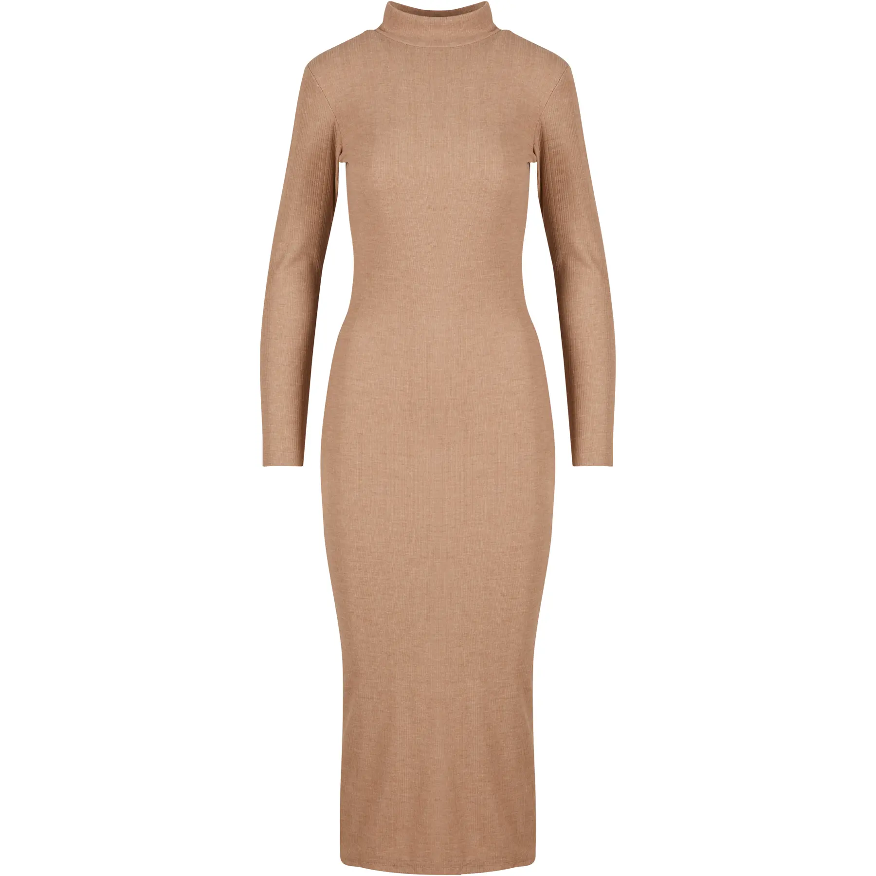 4065812670427 - Damenkleid mit Stehkragen Rib