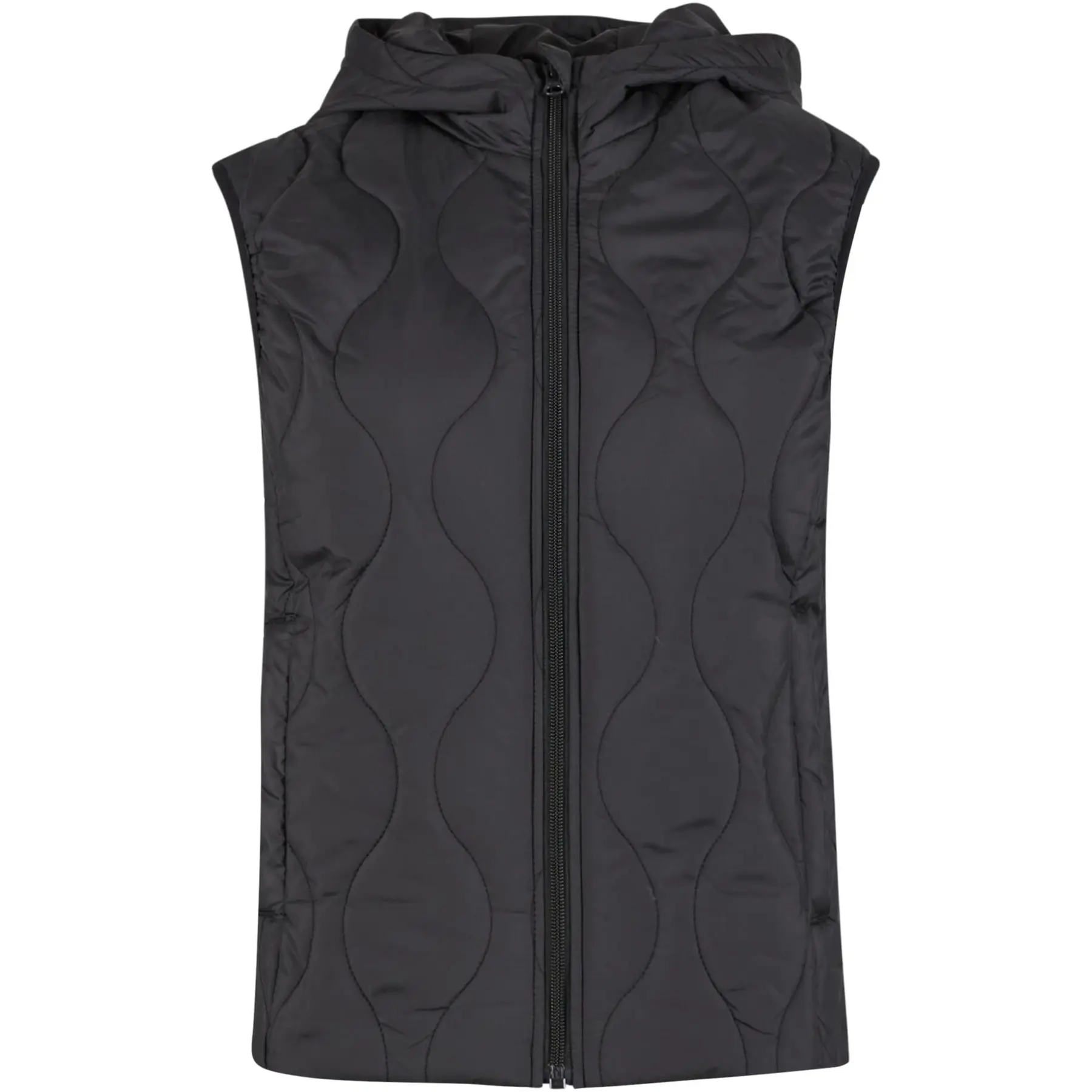 4065812668417 - Ladies Super Light Puffer Vest Weste schwarz in S