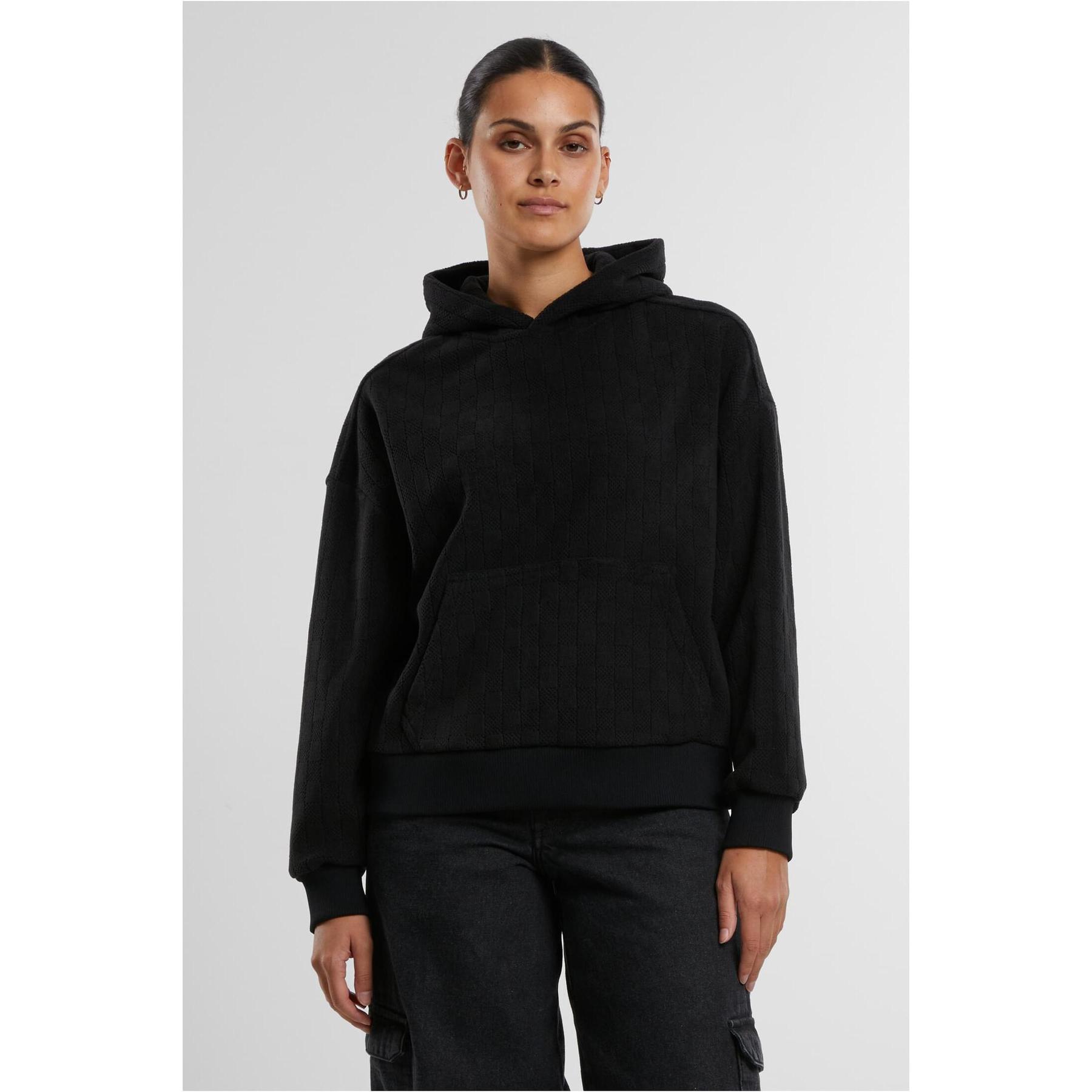 4065812709400 - Oversized Velours Hoodie für Damen Urban Classics