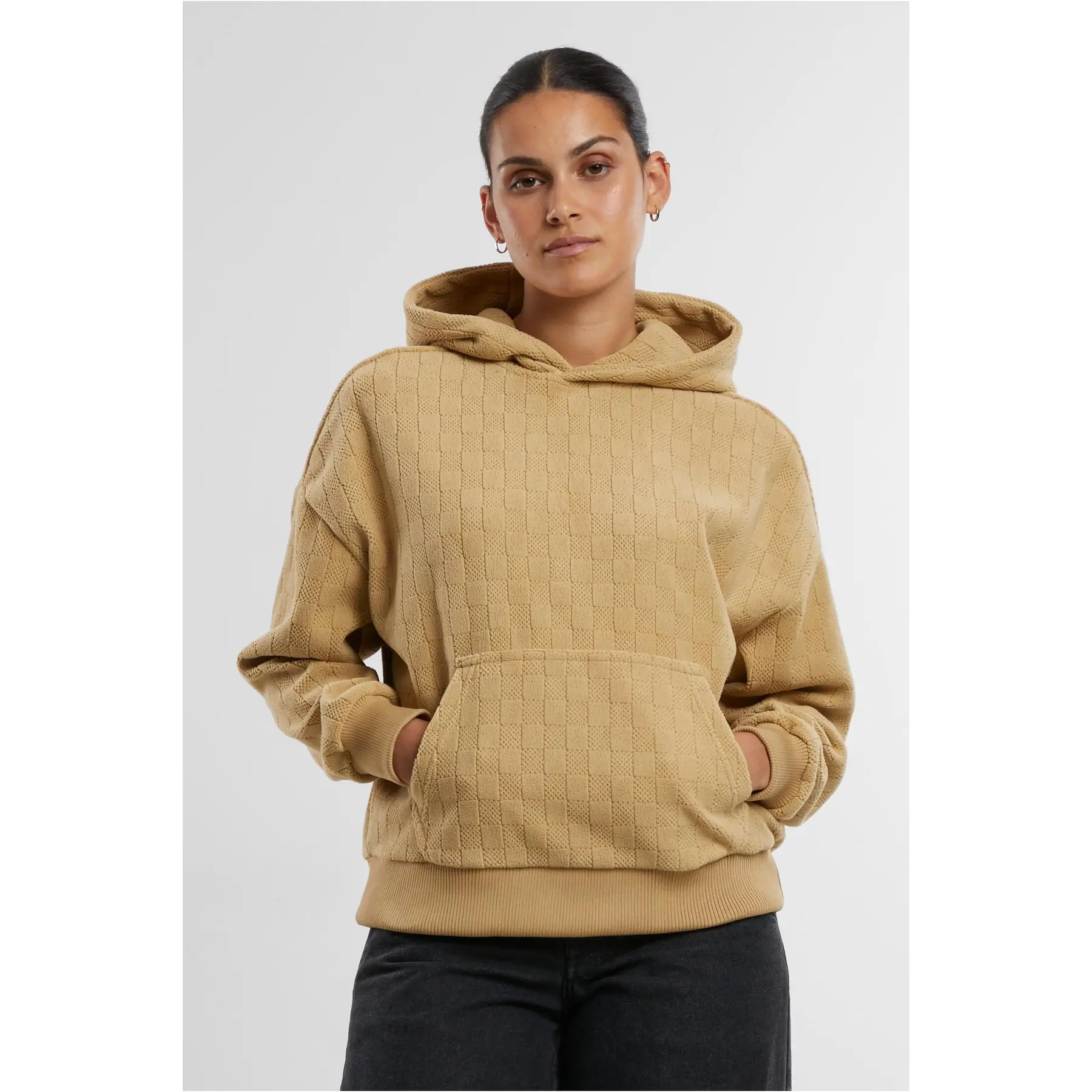 4065812709431 - Oversized Velours Hoodie für Damen Urban Classics