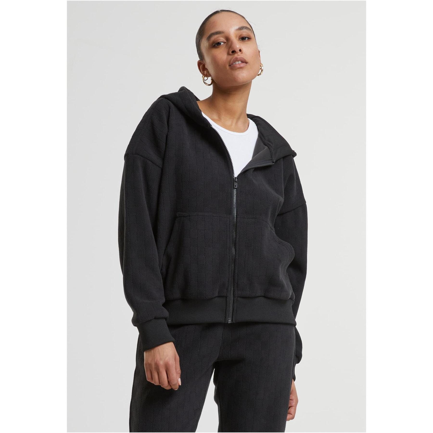 4065812710932 - Oversize Kapuzenpullover mit Reißverschluss für Damen Urban Classics