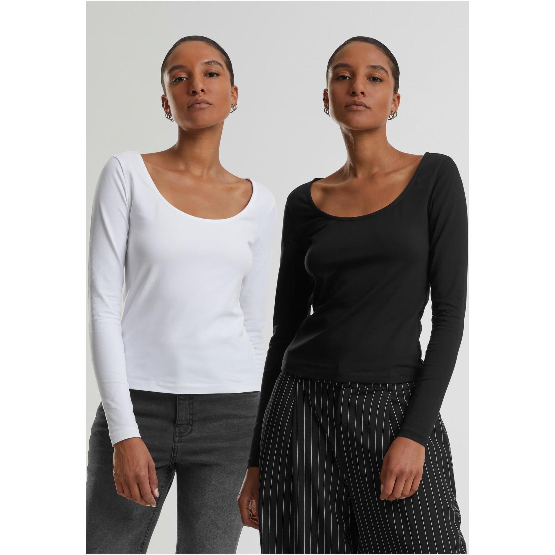 Maglietta a manica lunga da donna  (x2)