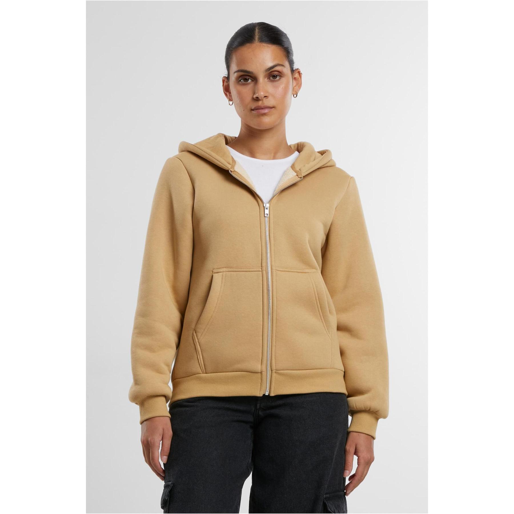 4065812711908 - Sweatshirt mit Reißverschluss Damen Bonded Sherpa 4065812711908 - Sweatshirt mit Reißverschluss Damen Bonded Sherpa