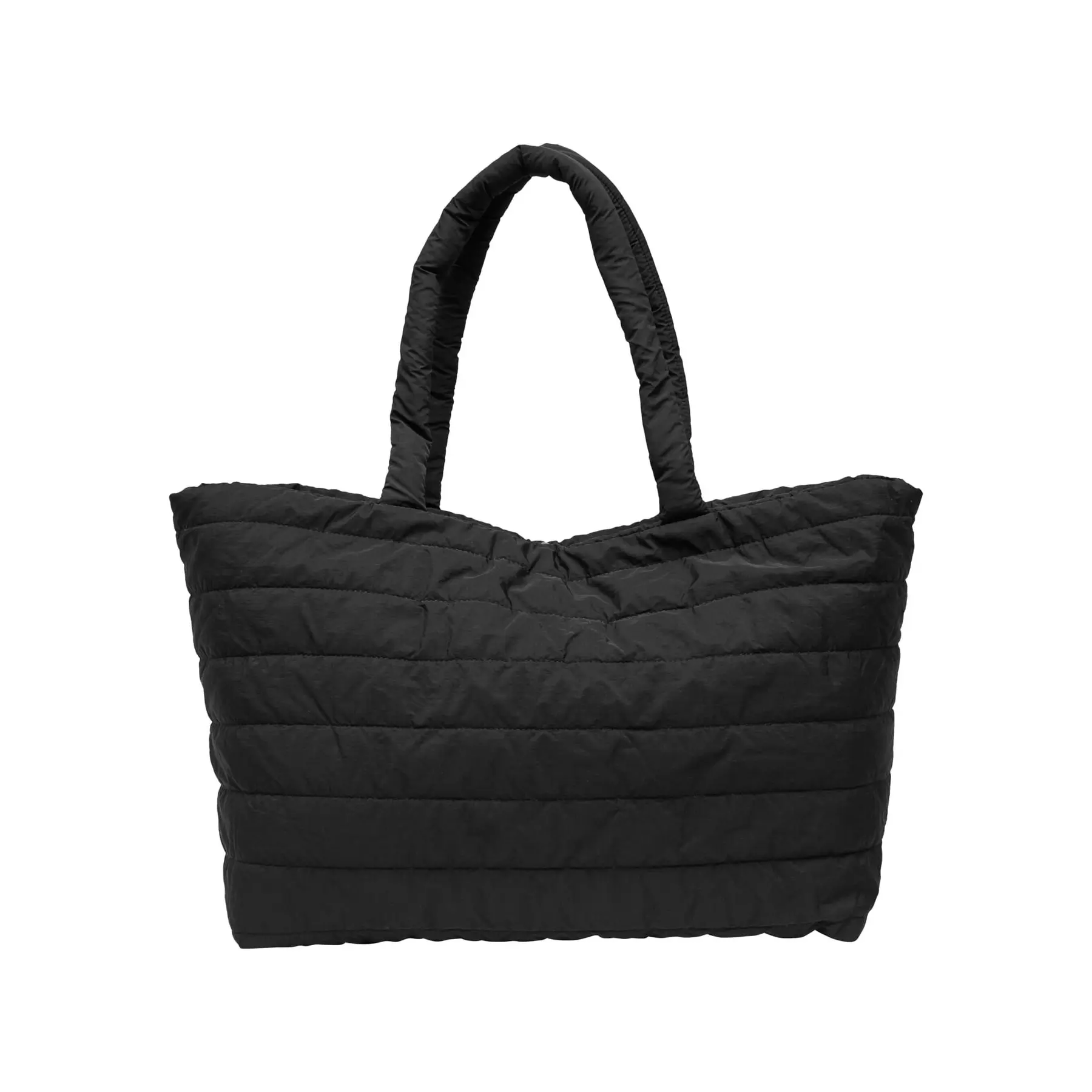 Urban Classics Padded Tote Bag Katoenen tas zwart Nylon Unisex - Basics, Casual wear