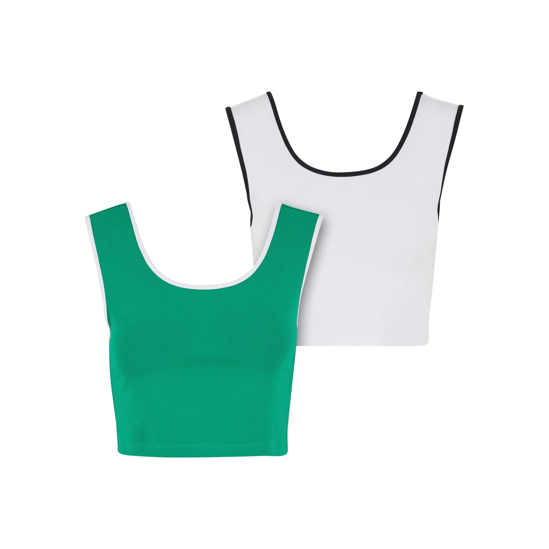 4065812794994 - Damen-Crop-Top Contrast