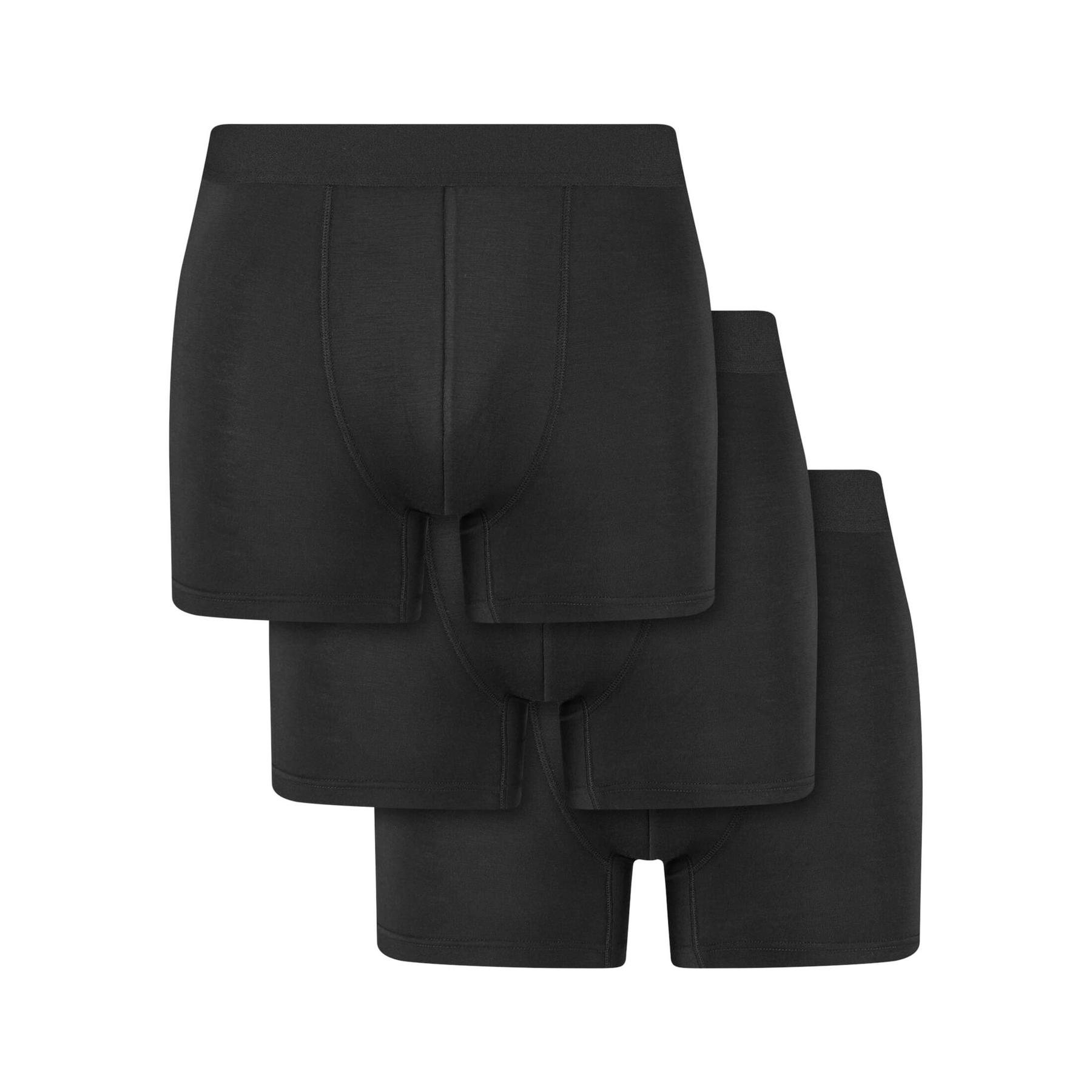 4065812779083 - Bamboo Retro 3-Pack Boxershort schwarz in S