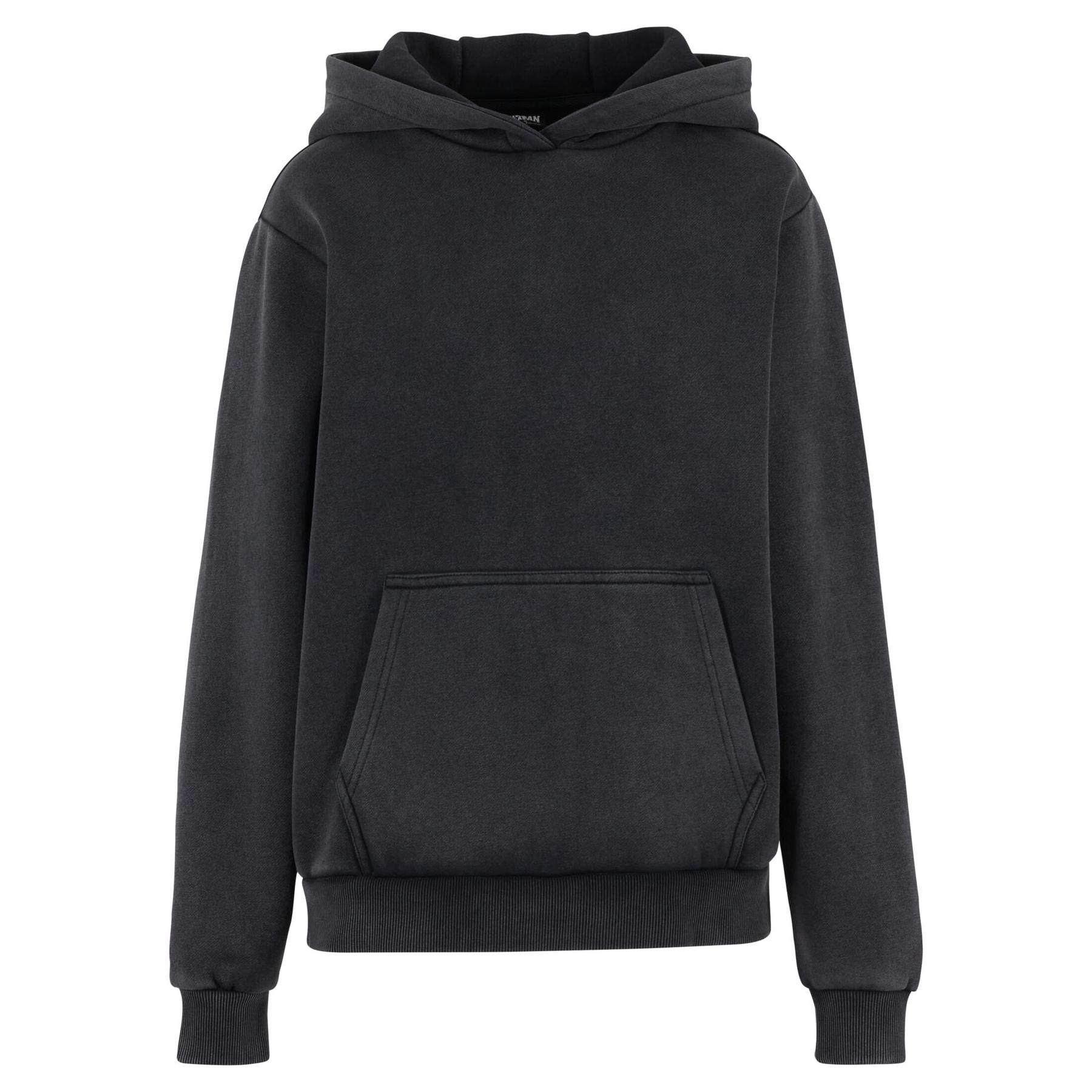 4065812845344 - Ladies Vintage Heavy Hoody Kapuzenpullover grau in 3XL