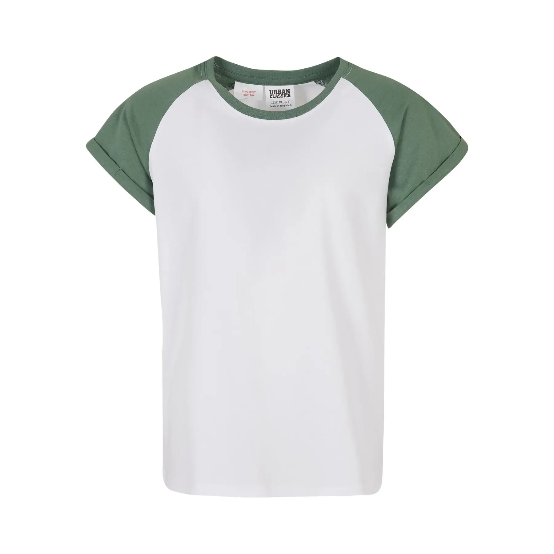 Raglan-T-Shirt, Mädchen Urban Classics Contrast