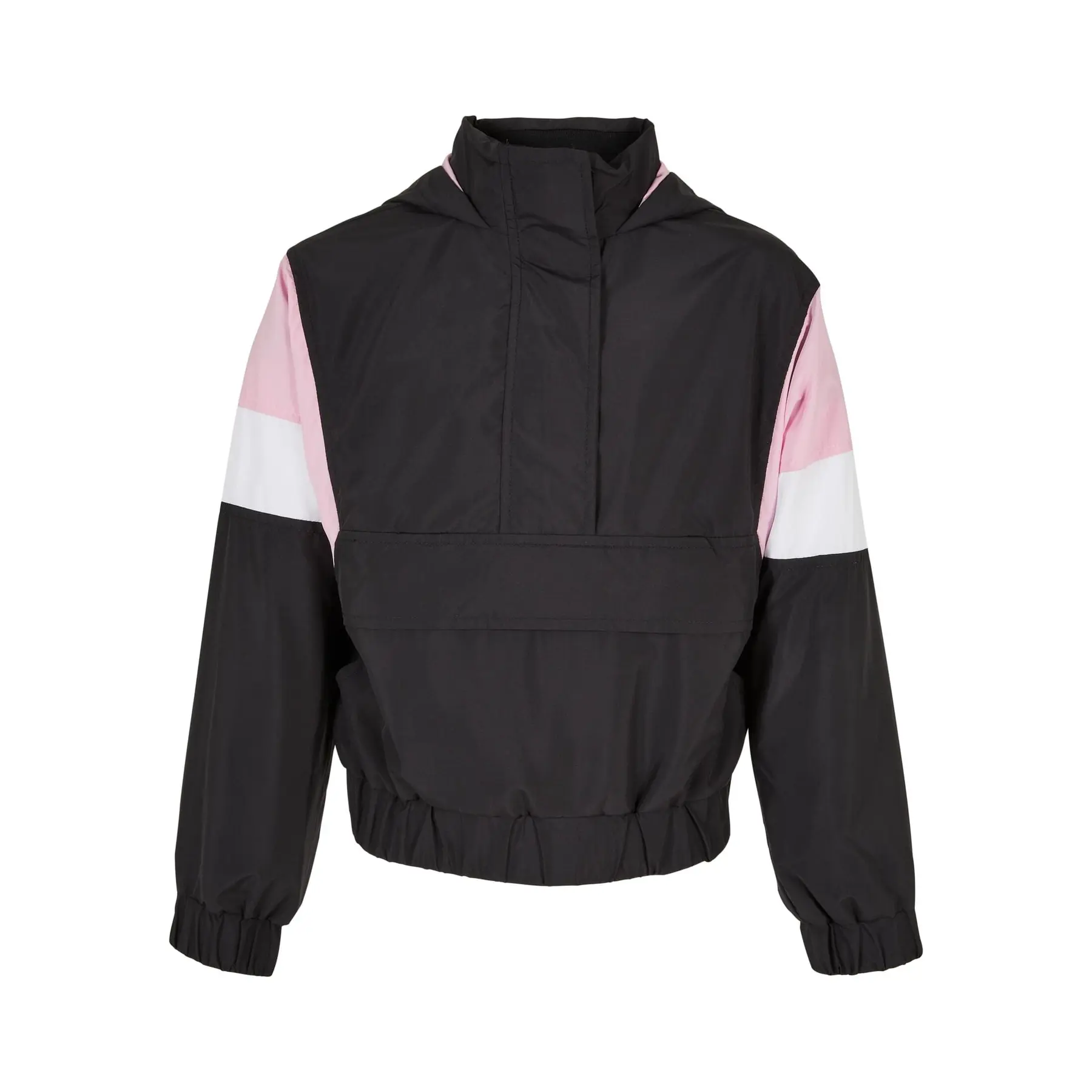 Giacca leggera da bambina in pullover tricolore