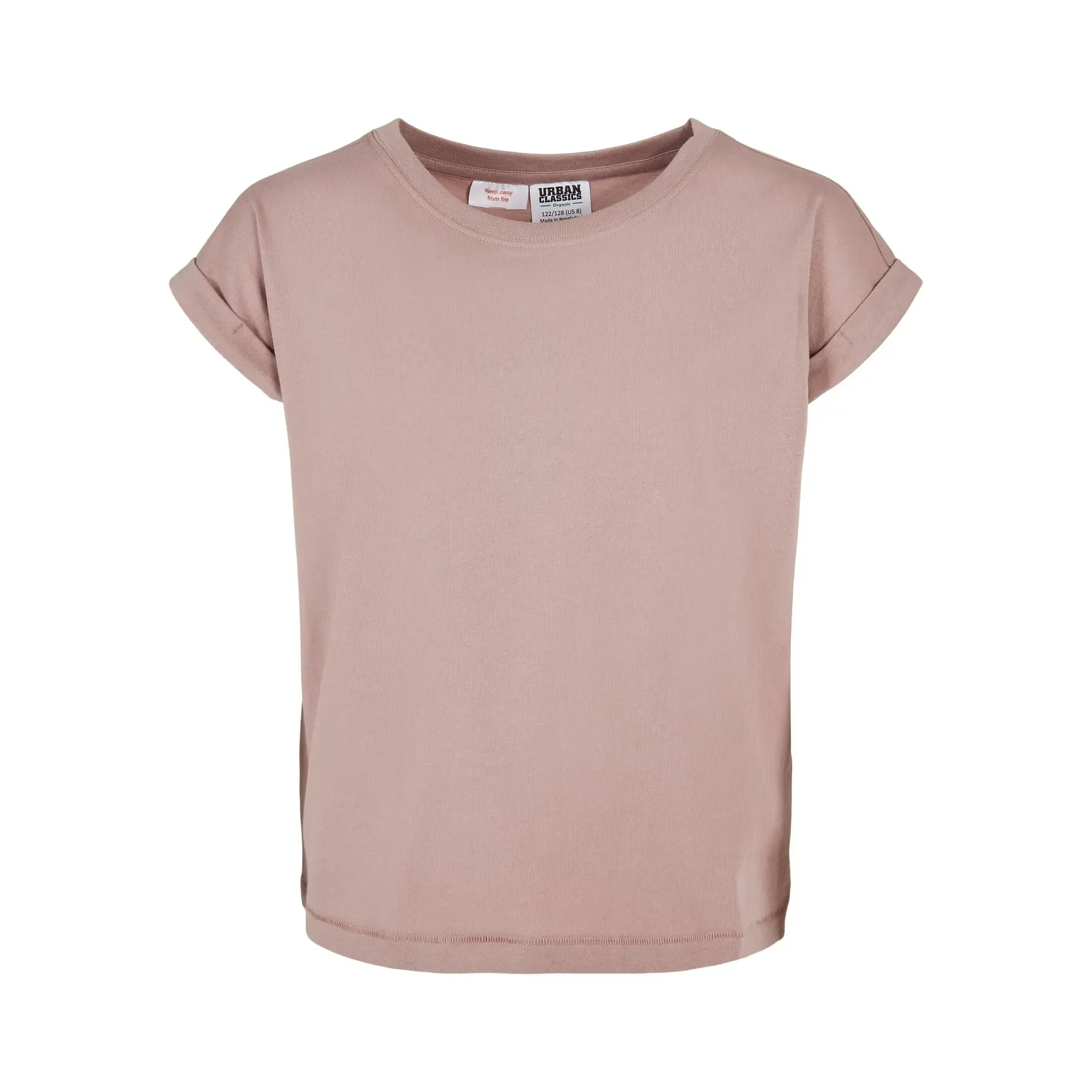 T-Shirt mit freien Schultern, Mädchen Urban Classics Organic