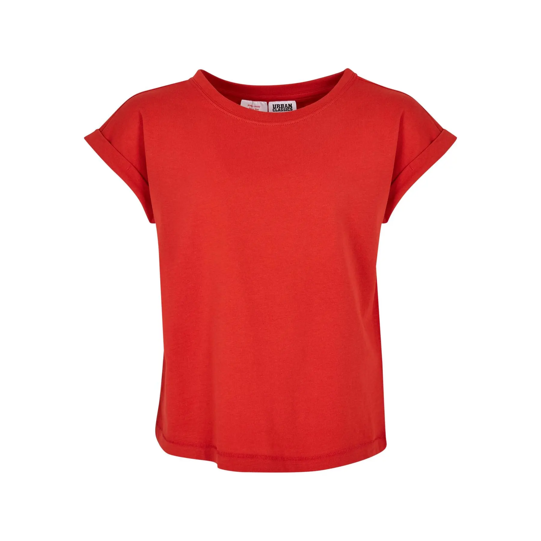 Biologisch meisjes-T-shirt Urban Classics Extended Shoulder