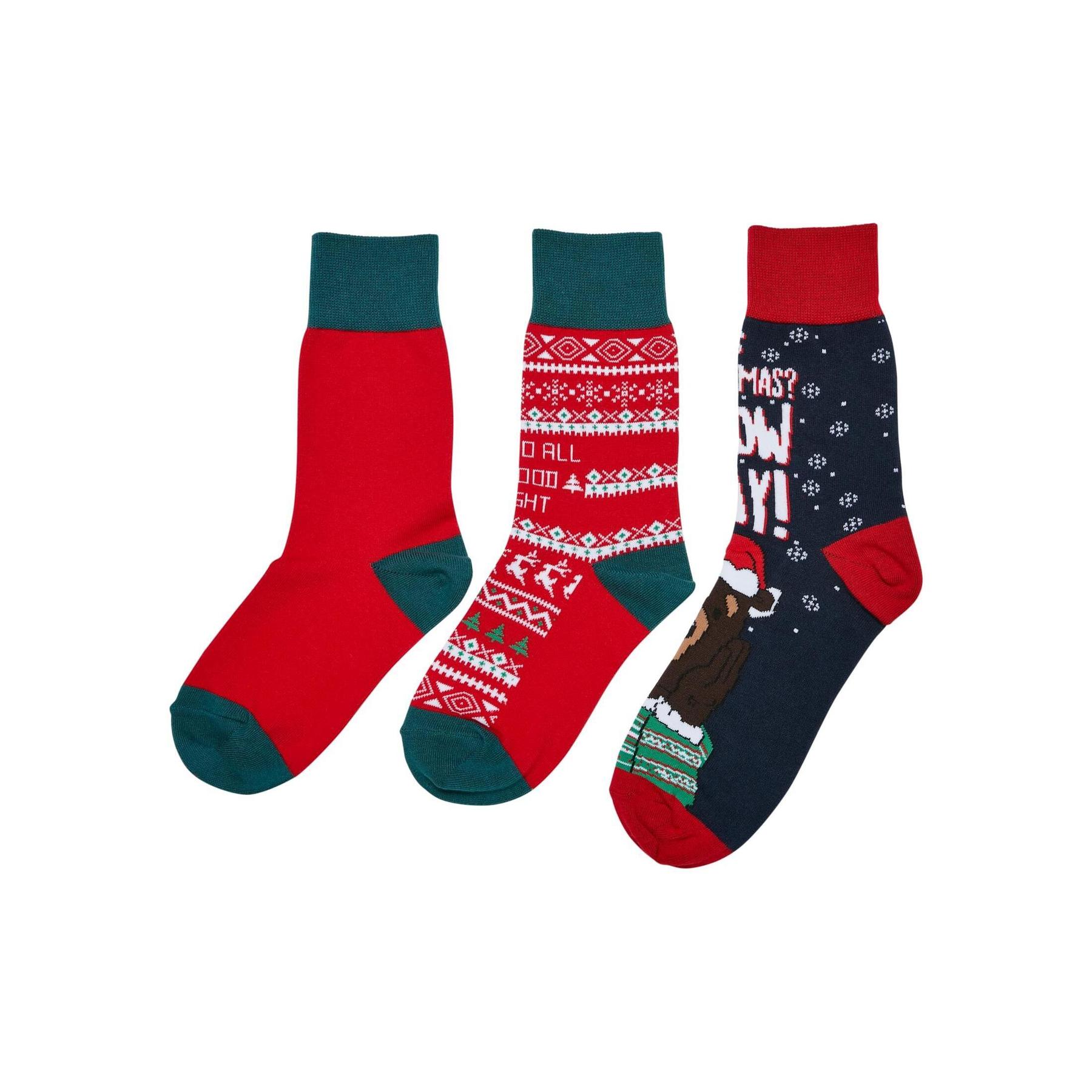 4065812271396 - Socken Christmas Bear (x3)
