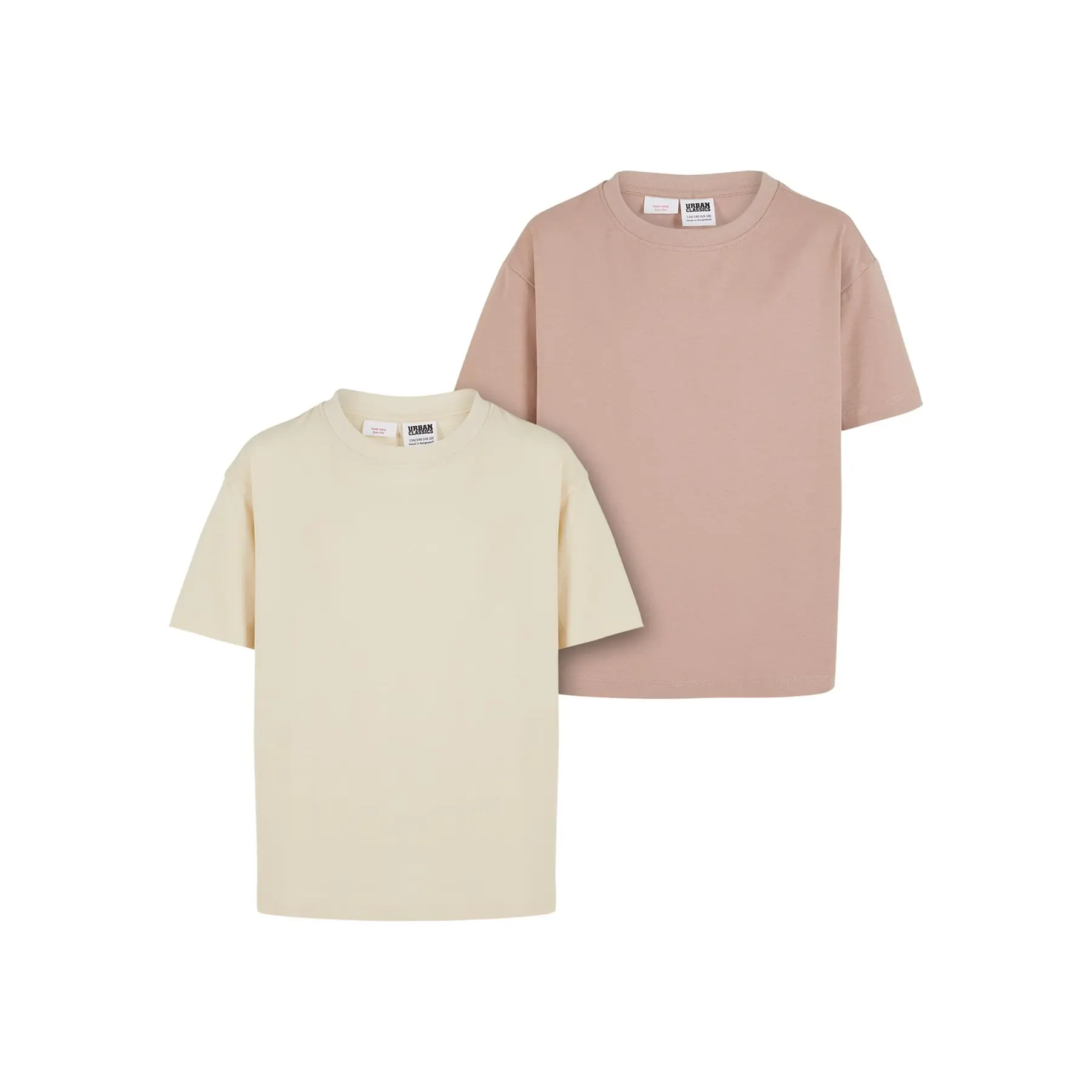 Oversize Boyfriend-T-Shirt für Mädchen Urban Classics (x2)