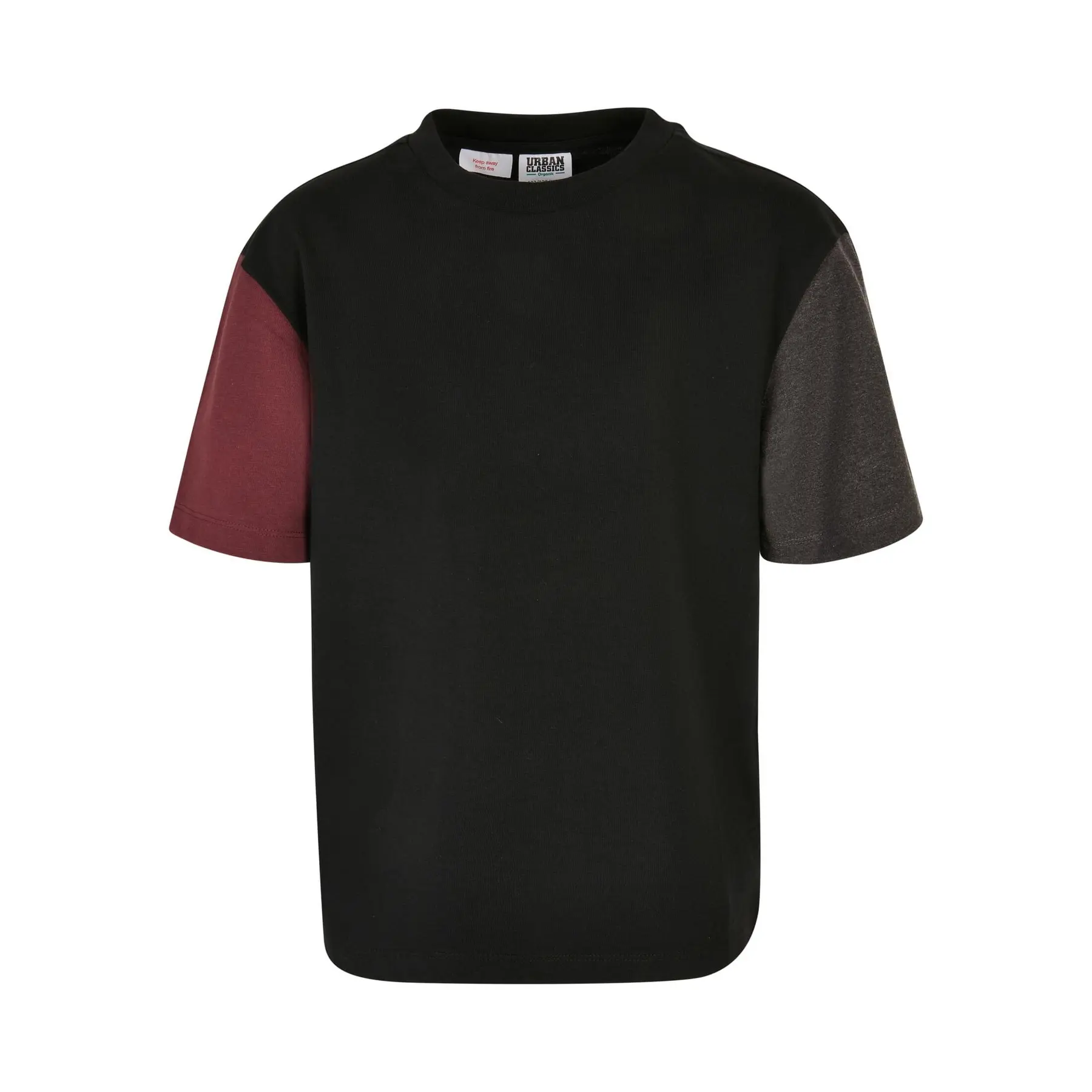 Oversize-T-Shirt Kind Urban Classics Organic Colorblock