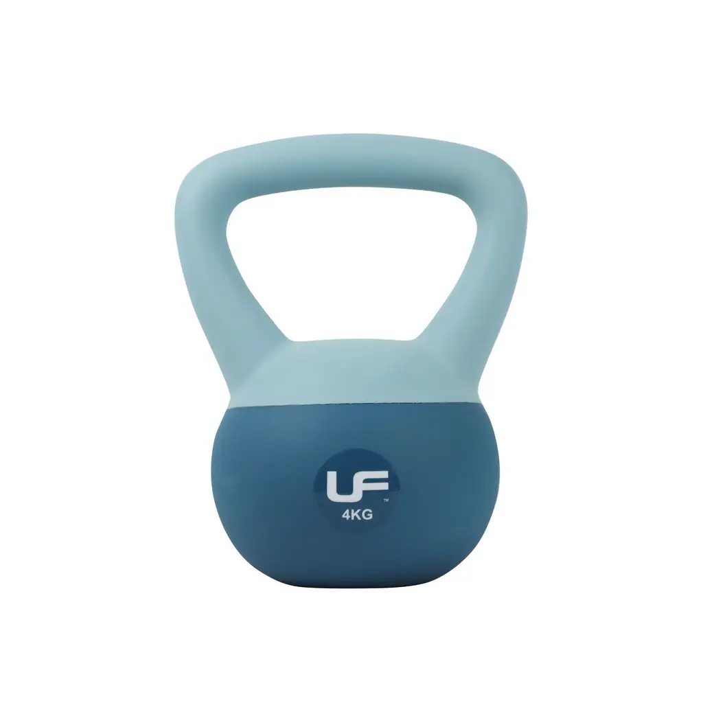 Urban Fight Kettlebell Dual Soft, Bleu, Taille 4 kg