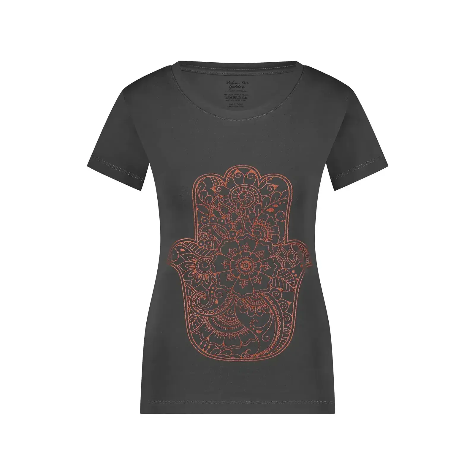 Women's T-shirt Urban Goddess Hamsa Core