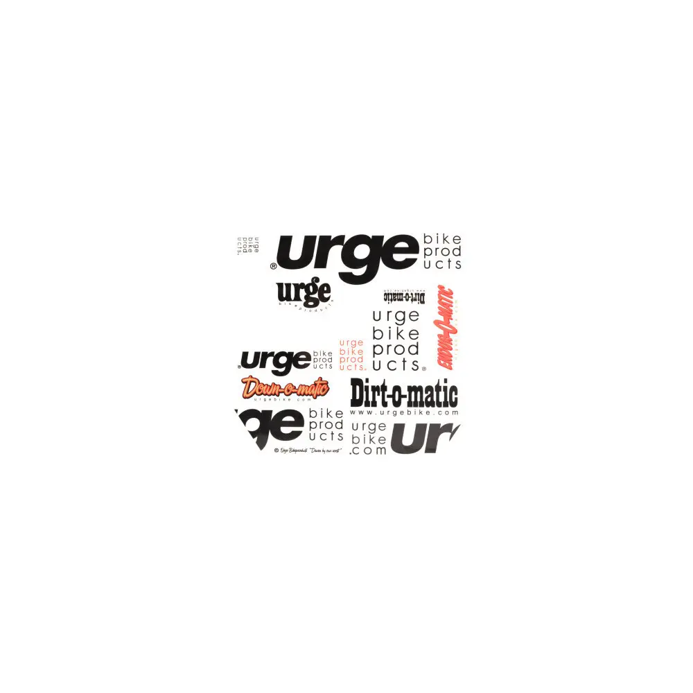 Velo Store - UK Sticker sheet for all models Urge BP | Extra 10% off with Subscription, Postage £16.79 to UK Fedex.