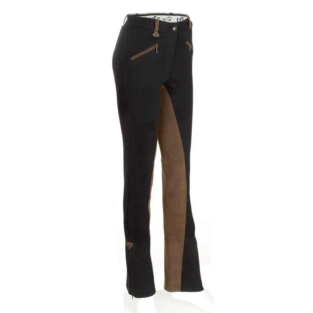 Comparer les prix de Pantalon équitation full grip femme USG Birgit