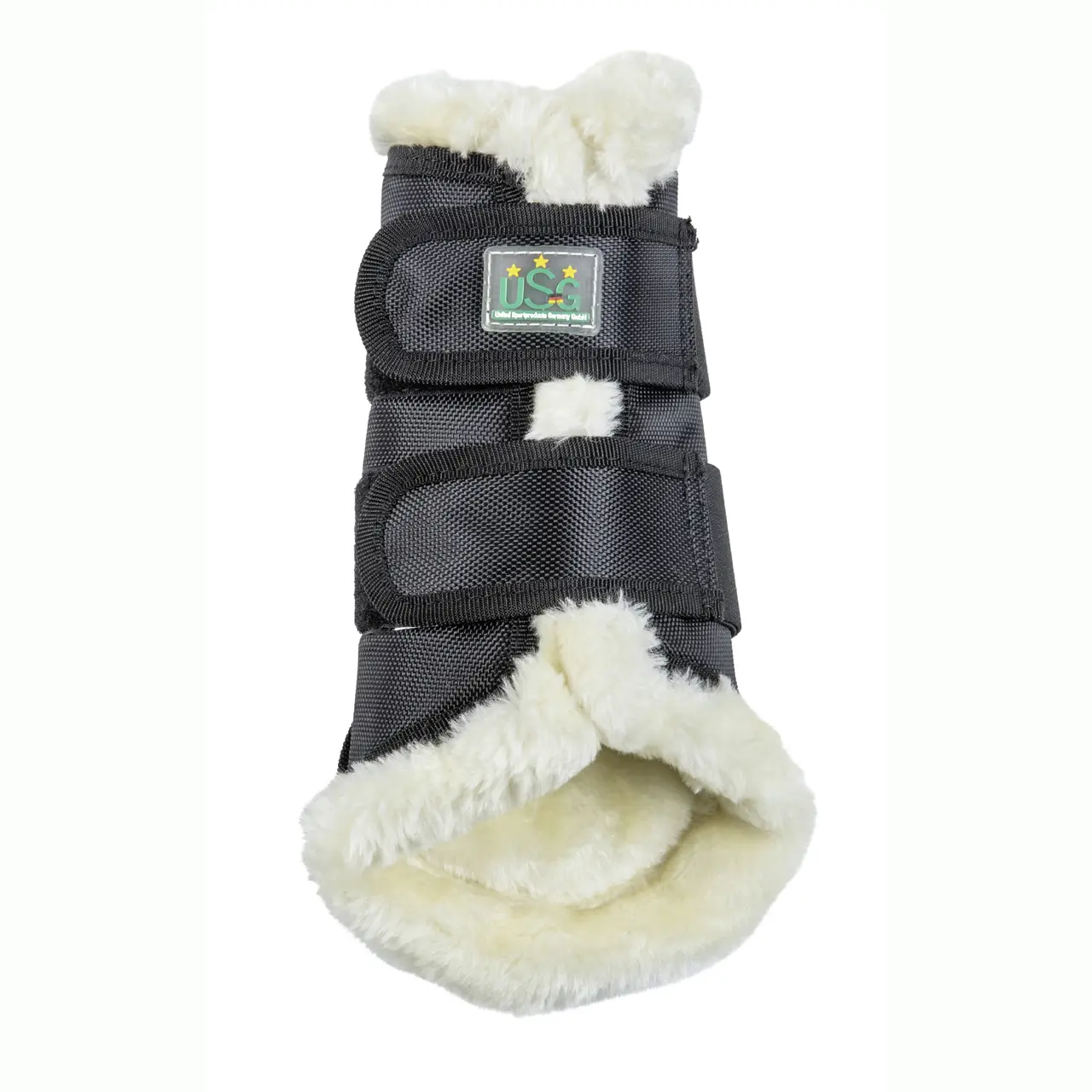 Meilleurs prix pour Guêtres pour cheval fermées artificielle en fourrure USG