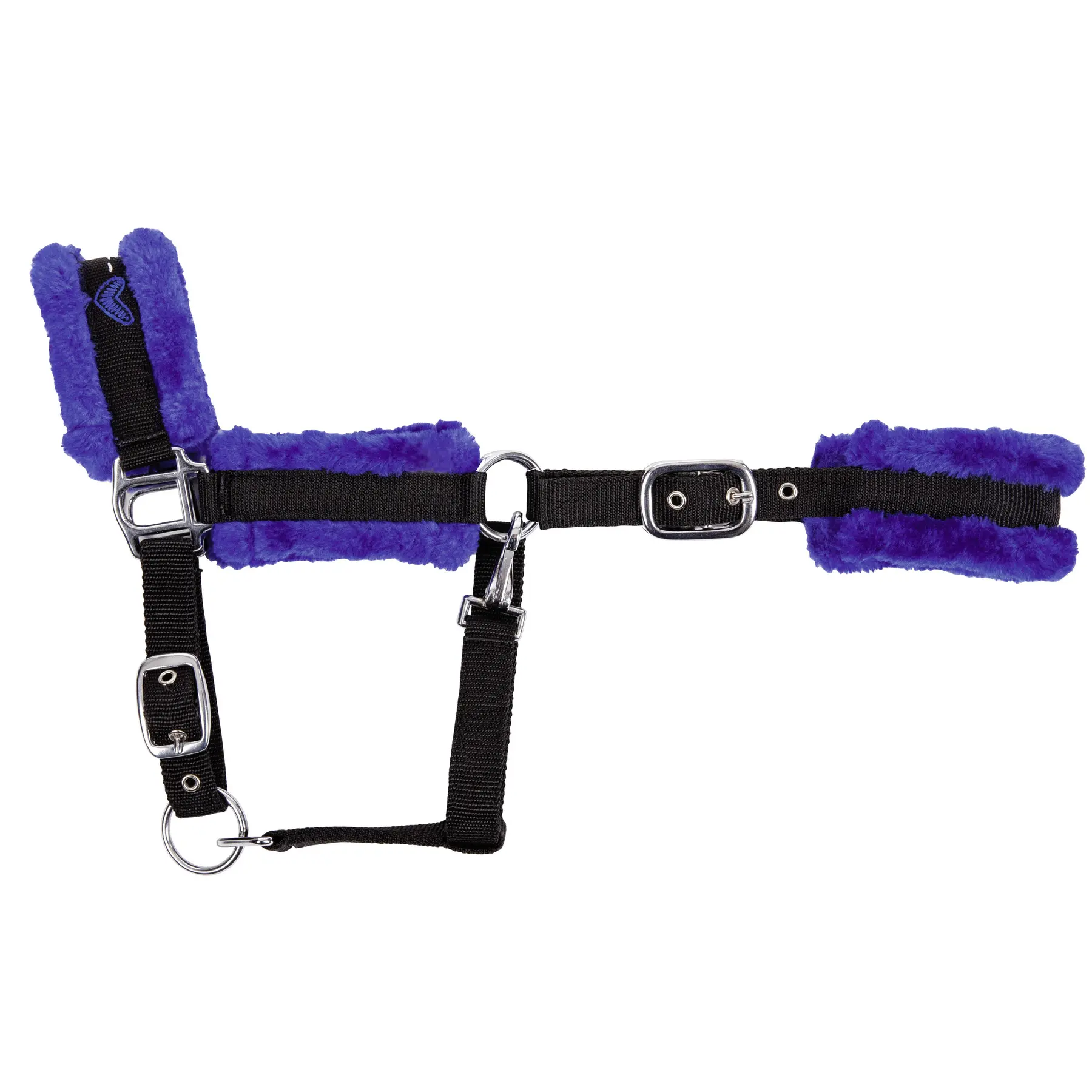 Comparer les prix de Licol pour cheval rembourrage doux avec col en fausse fourrure USG Ponylove