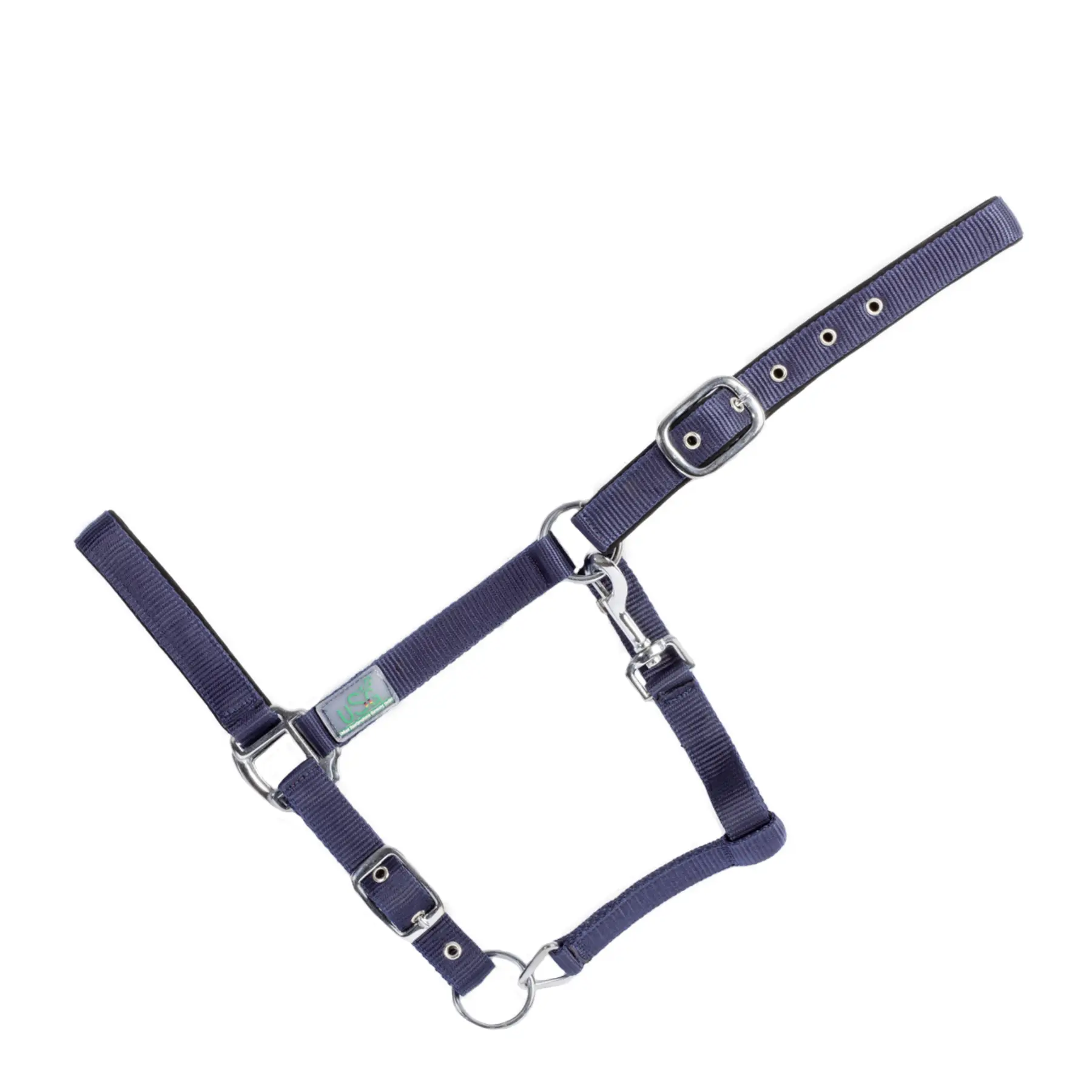 Usg Bleu Padded Horse Halter Basic