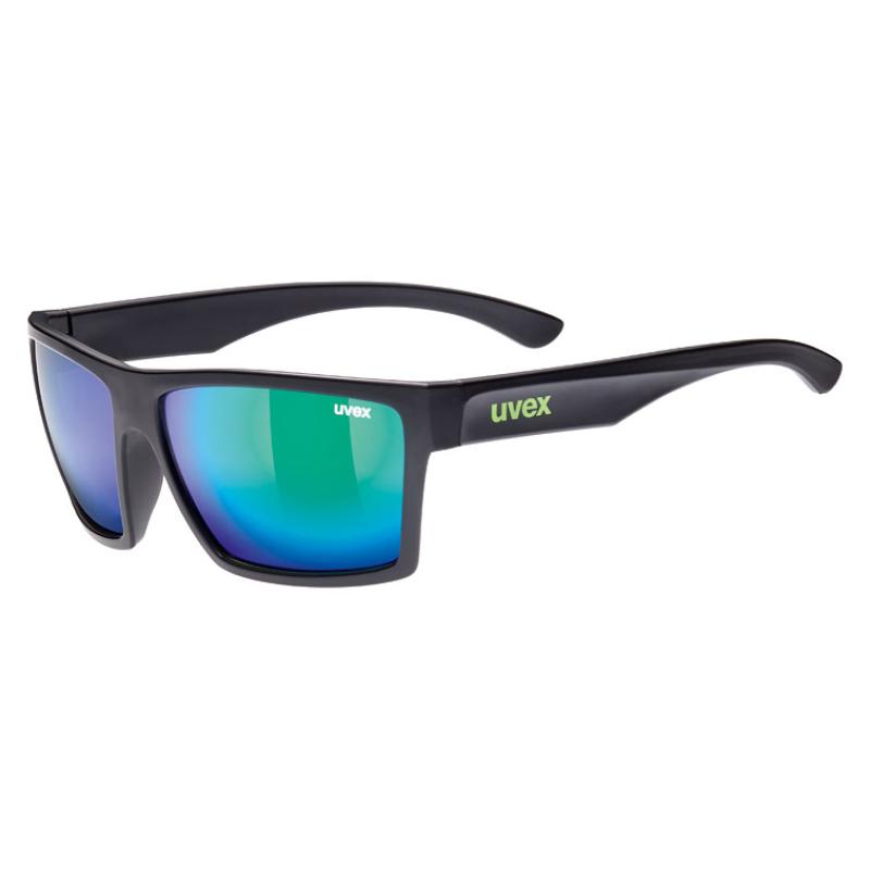 4043197274003 - uvex LGL 29 Sonnenbrille (Farbe 2215 black mat mirror green (S3))