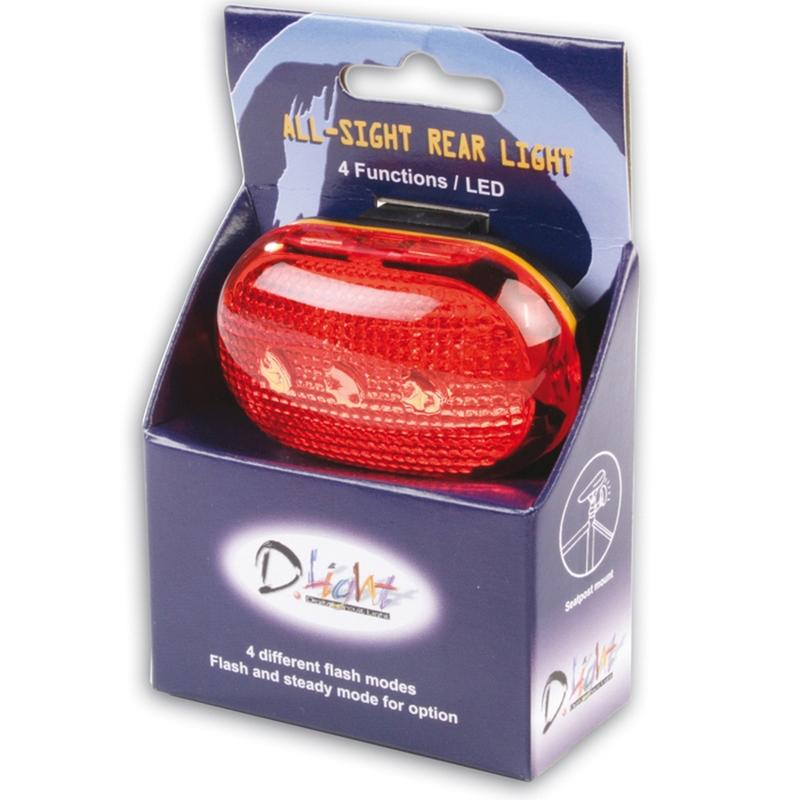 Velo Store - UK rear light + reflector 4 functions 3 leds V Bike | Extra 10% off with Subscription, Postage £16.79 to UK Fedex.