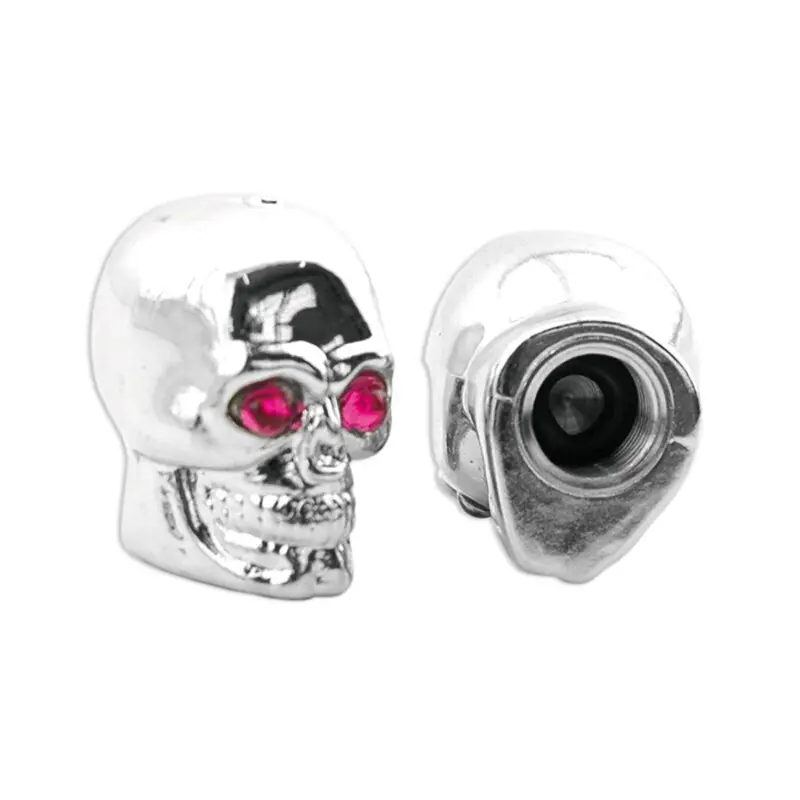 Velo Store - UK Skull valve cap V Bike Schrader | Extra 10% off with Subscription, Postage £16.79 to UK Fedex.