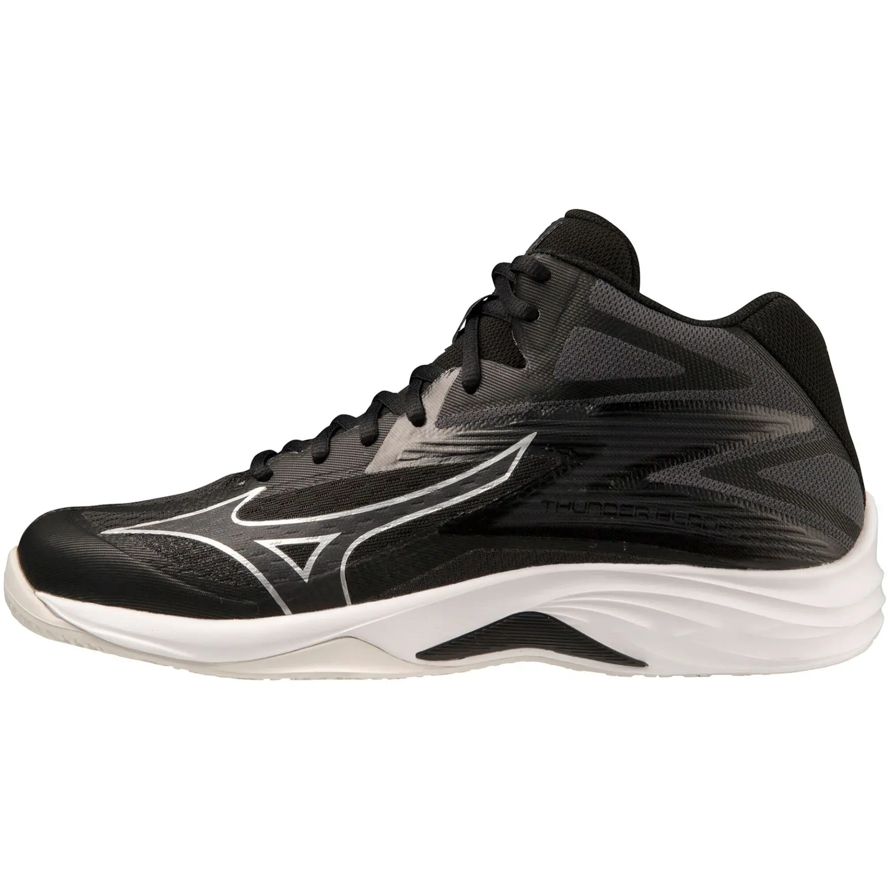 Mizuno Homme Chaussures indoor Thunder Blade Z Mid, Noir, Taille 40