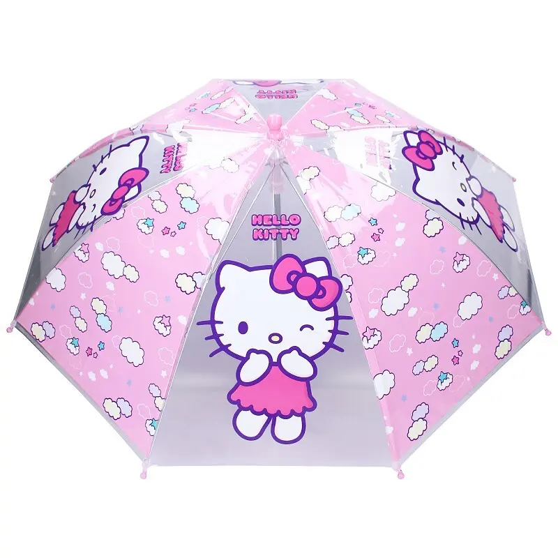 8712645292055 - Kinderregenschirm Hello Kitty Rainy Days