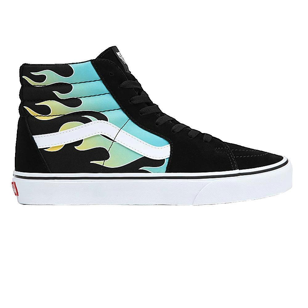 0196244843524 - SK8-HI Glow Flame Black White Sneaker high schwarz multicolor