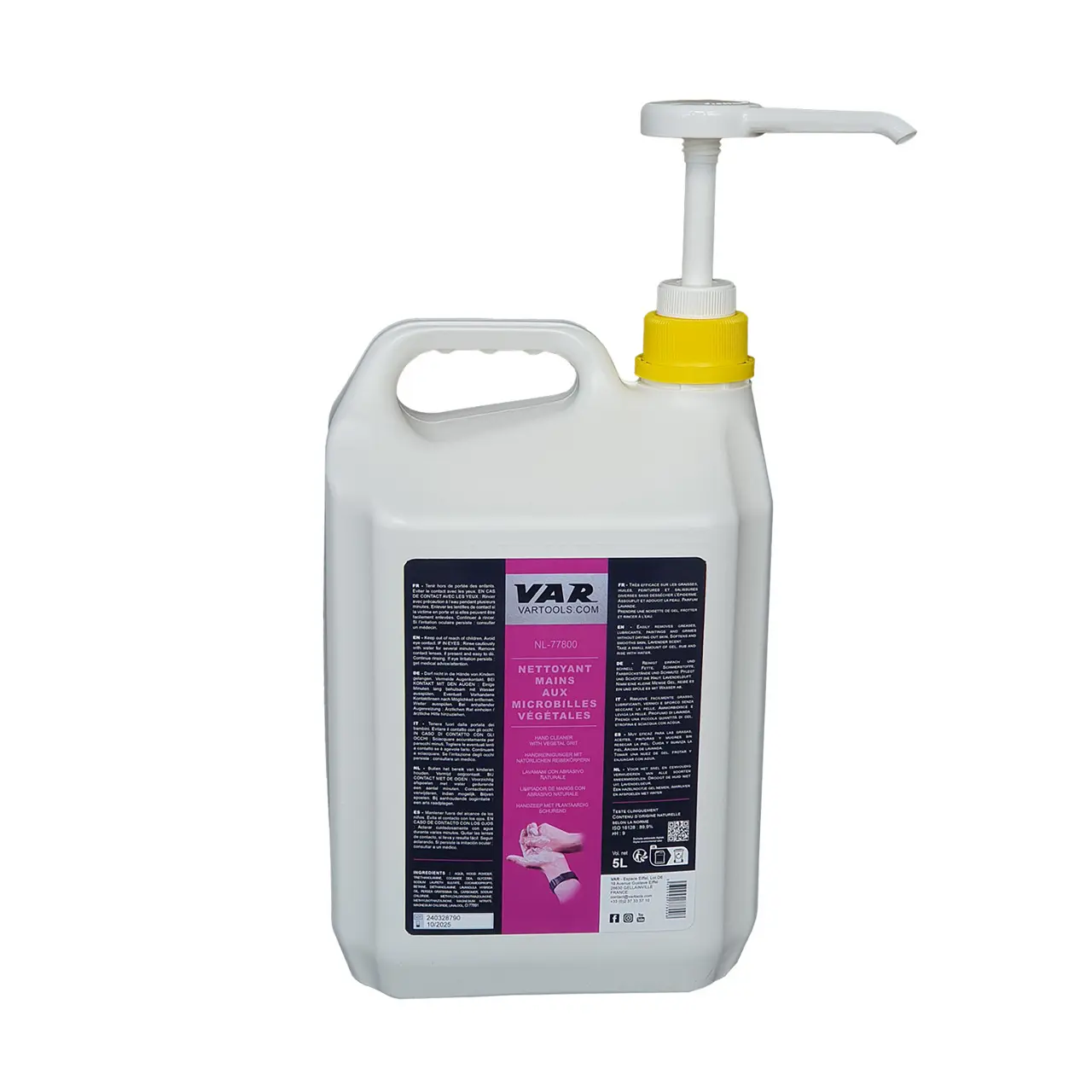 Velo Store - UK Hand cleaner with vegetable microbeads Var | Extra 10% off with Subscription, Postage £16.79 to UK Fedex.