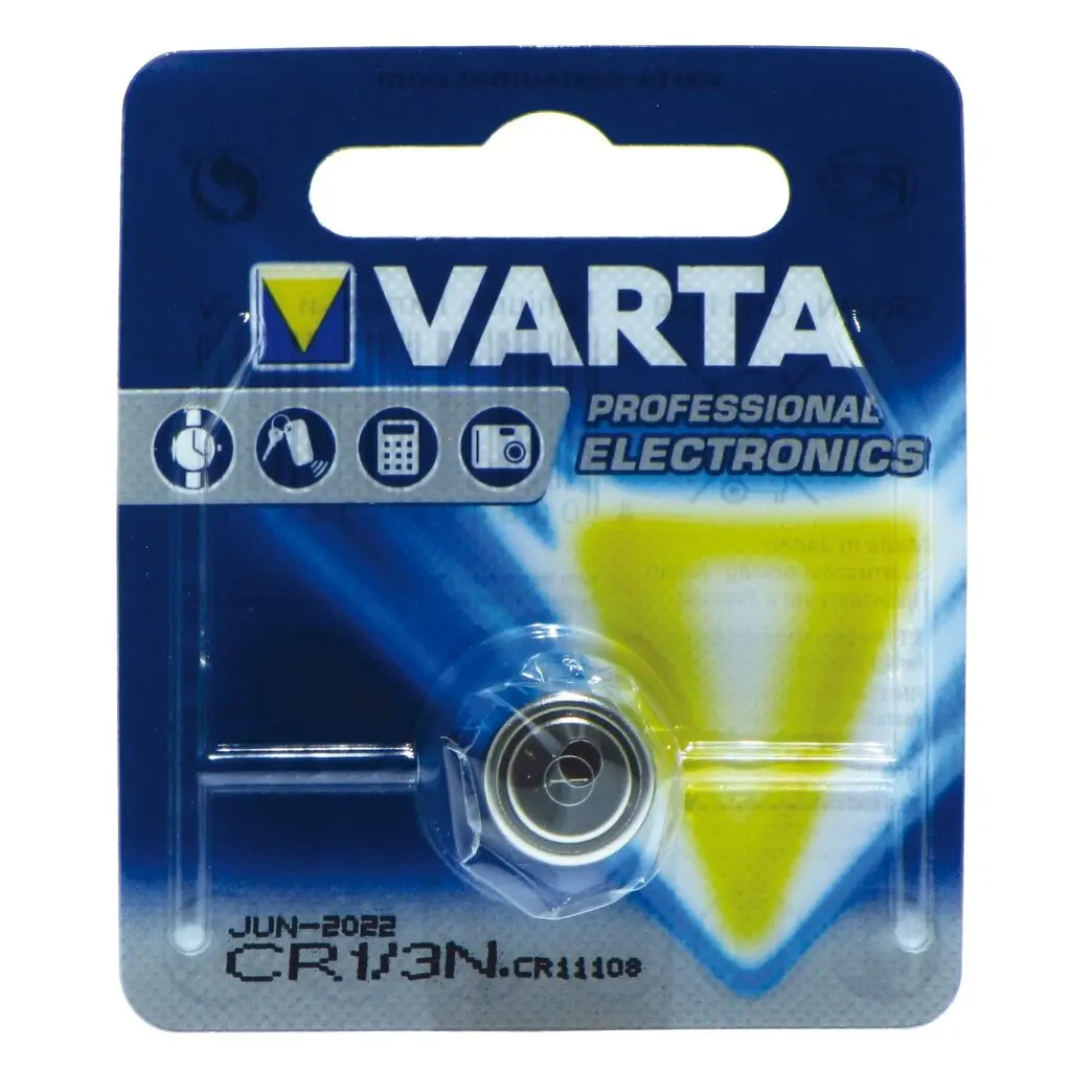 Varta VARTA Electronics Batterie Knopfzelle CR1/3N